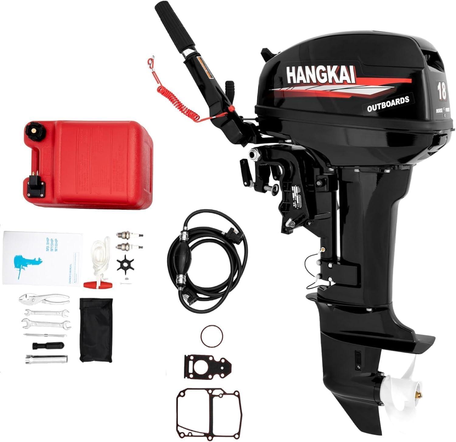 Surprising Power Showdown: Hangkai 18HP vs Boat Needs... Heavy Duty Test