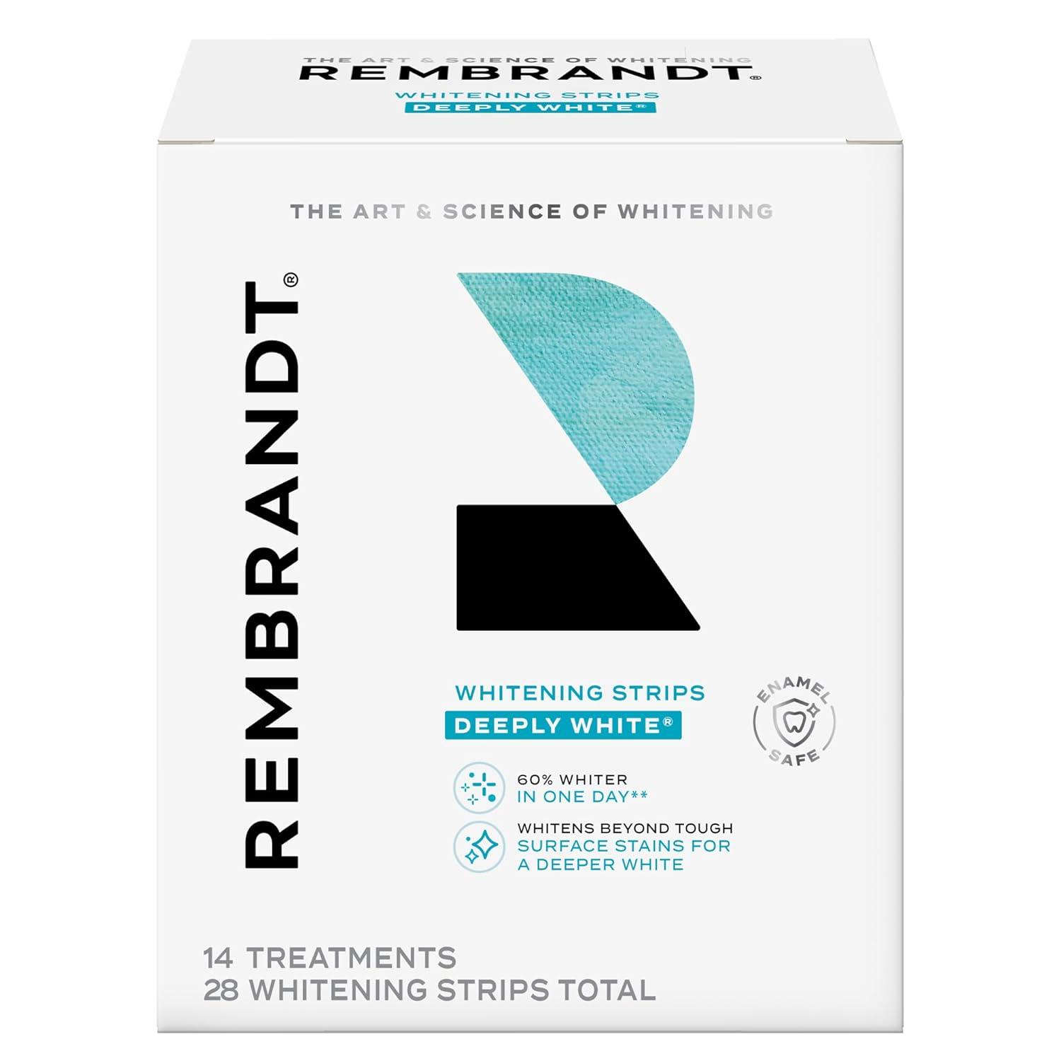 Rembrandt Strips vs Whitening: Tested Deep White, Safe... Strips Show Surprising Consistency