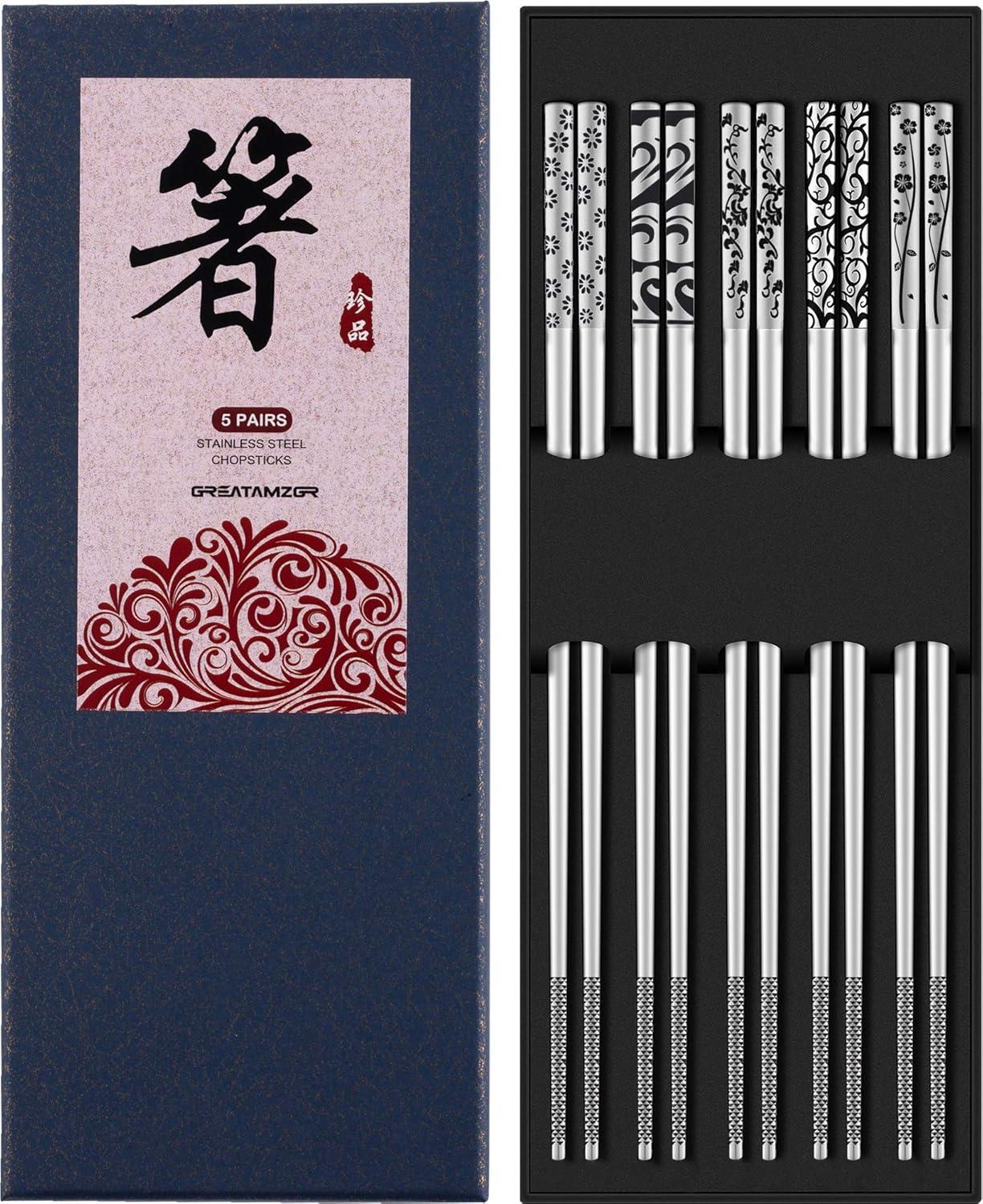 Stainless Steel Chopsticks Showdown: Tested Non-Slip Versus Wood