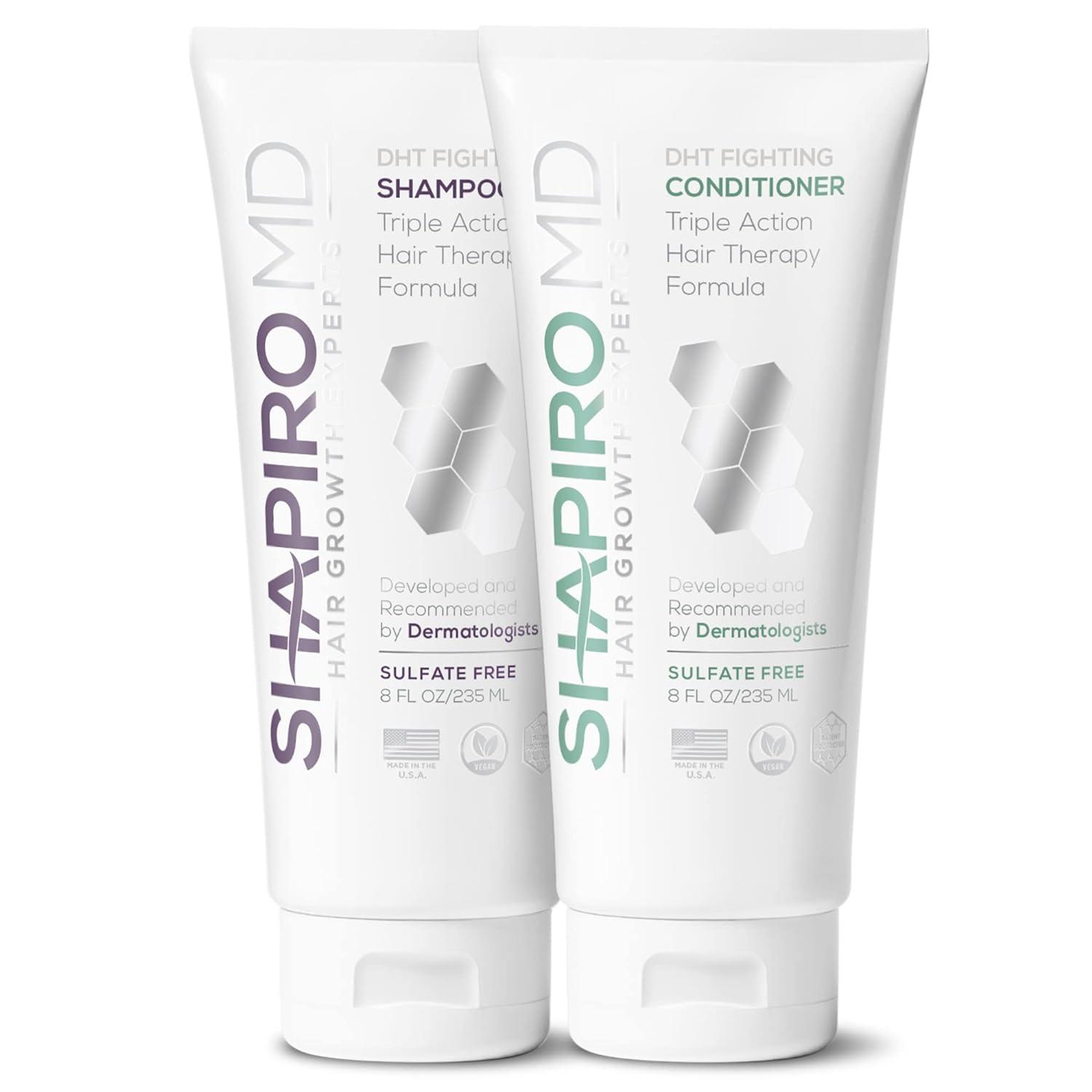 Shapiro MD vs. Vegan DHT Shampoo: Surprising Hair Insights...Tested!