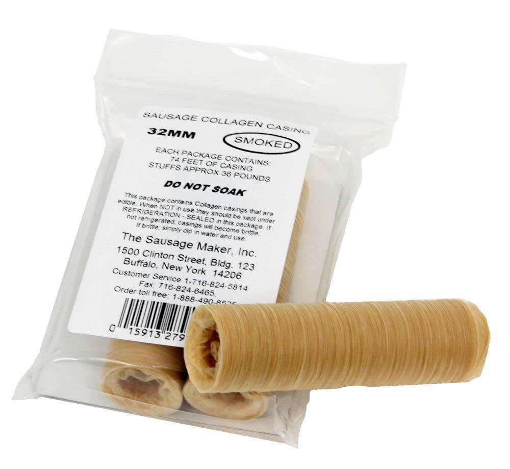 The Sausage Maker's Tested Beef Collagen Skins... Perfect For Bratwurst Fun!