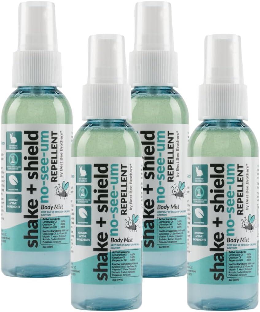 Best Bee Brothers Spray vs No-See-Ums: Test-Ed Non-Grease, Natural Mist...Summer Essential!