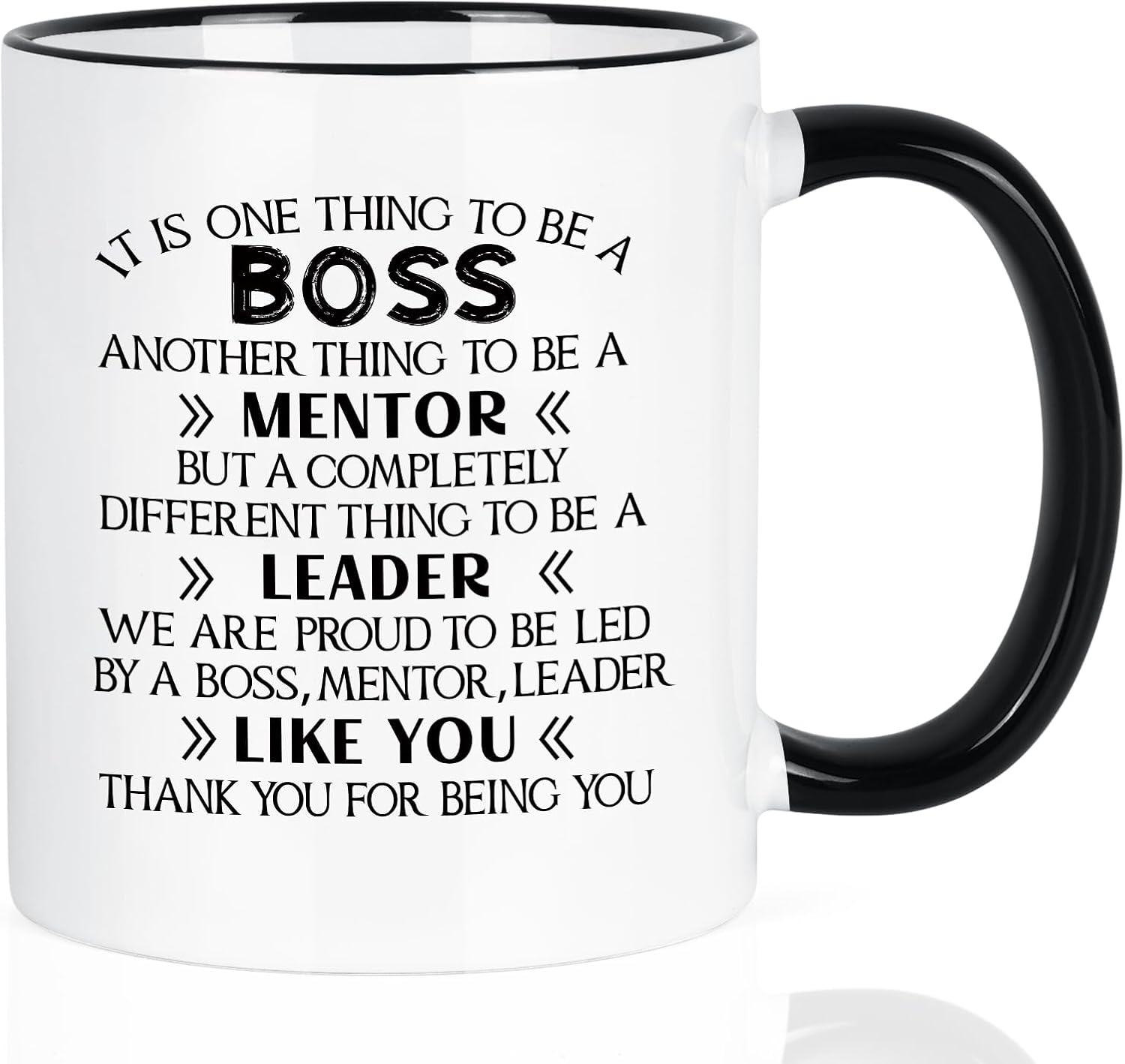 YHRJWN Boss Mugs Versus Style: Tested Gift Insight... Perfect Boss Day Pop!