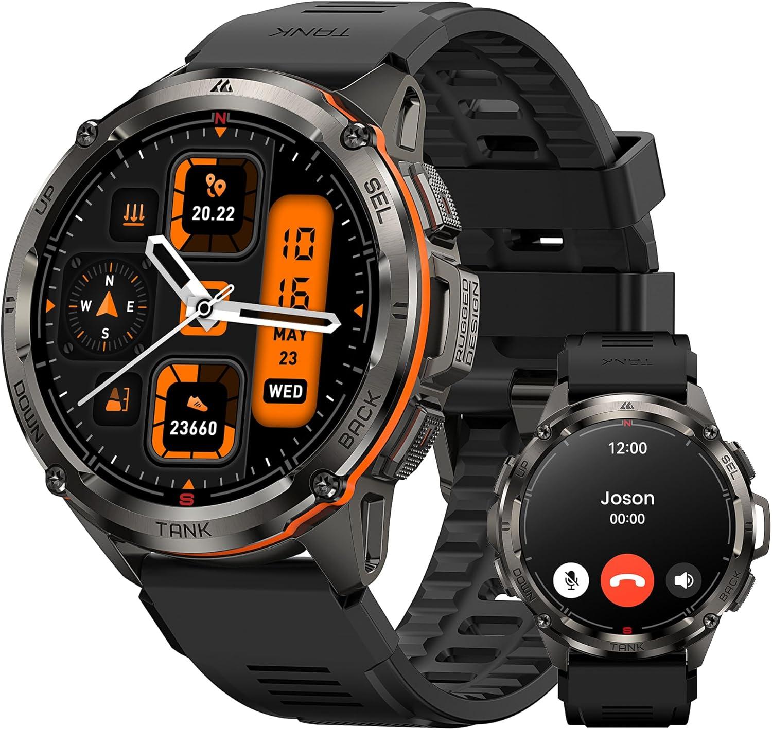AMAZTIM Versus Smart Men's Watch: 6 Pos, AMOLED, 50M tested—Real Use Case Insights