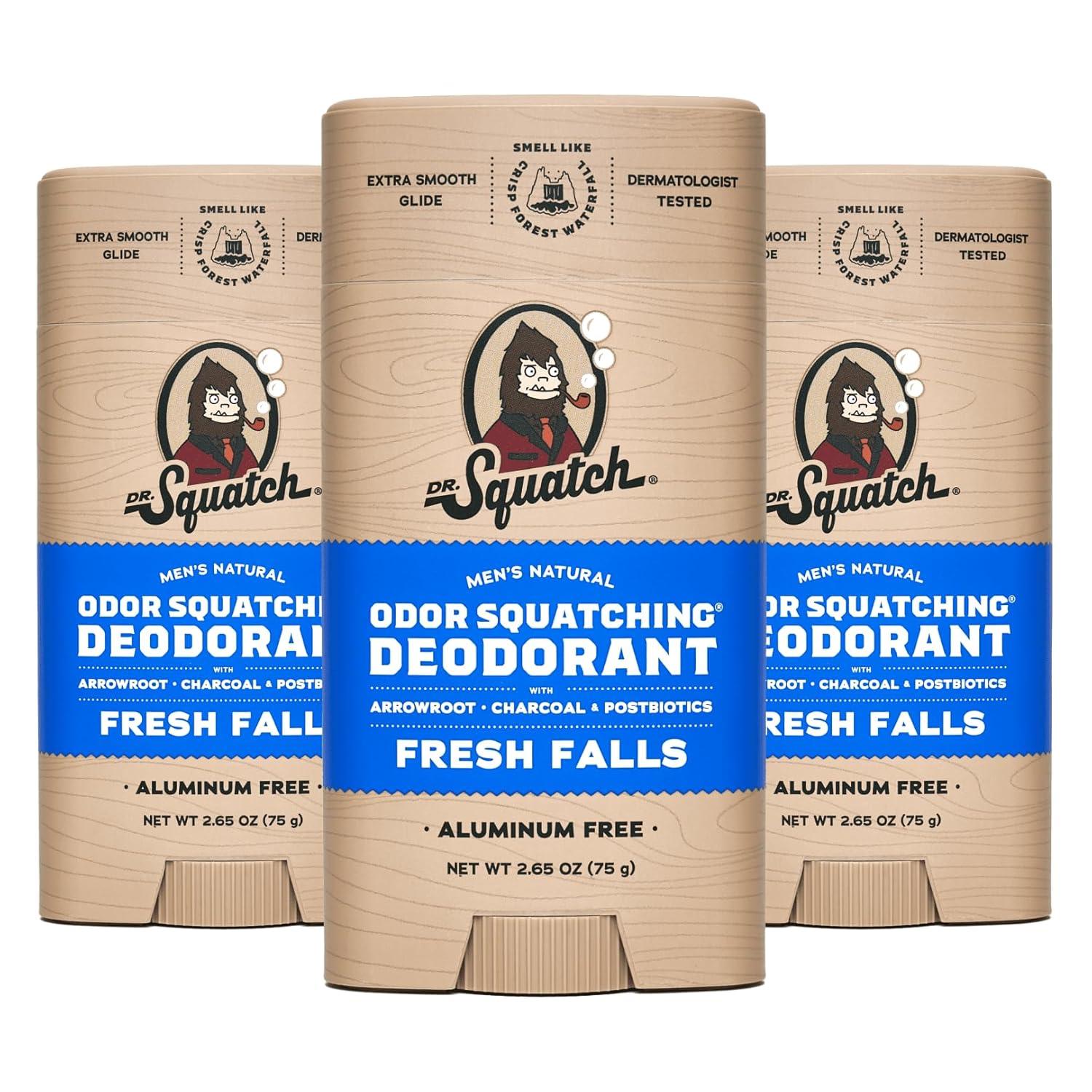 Dr. Squatch Odor-Squatching vs. Traditional Deodorant: Surprising Insights...Tested For Freshness!
