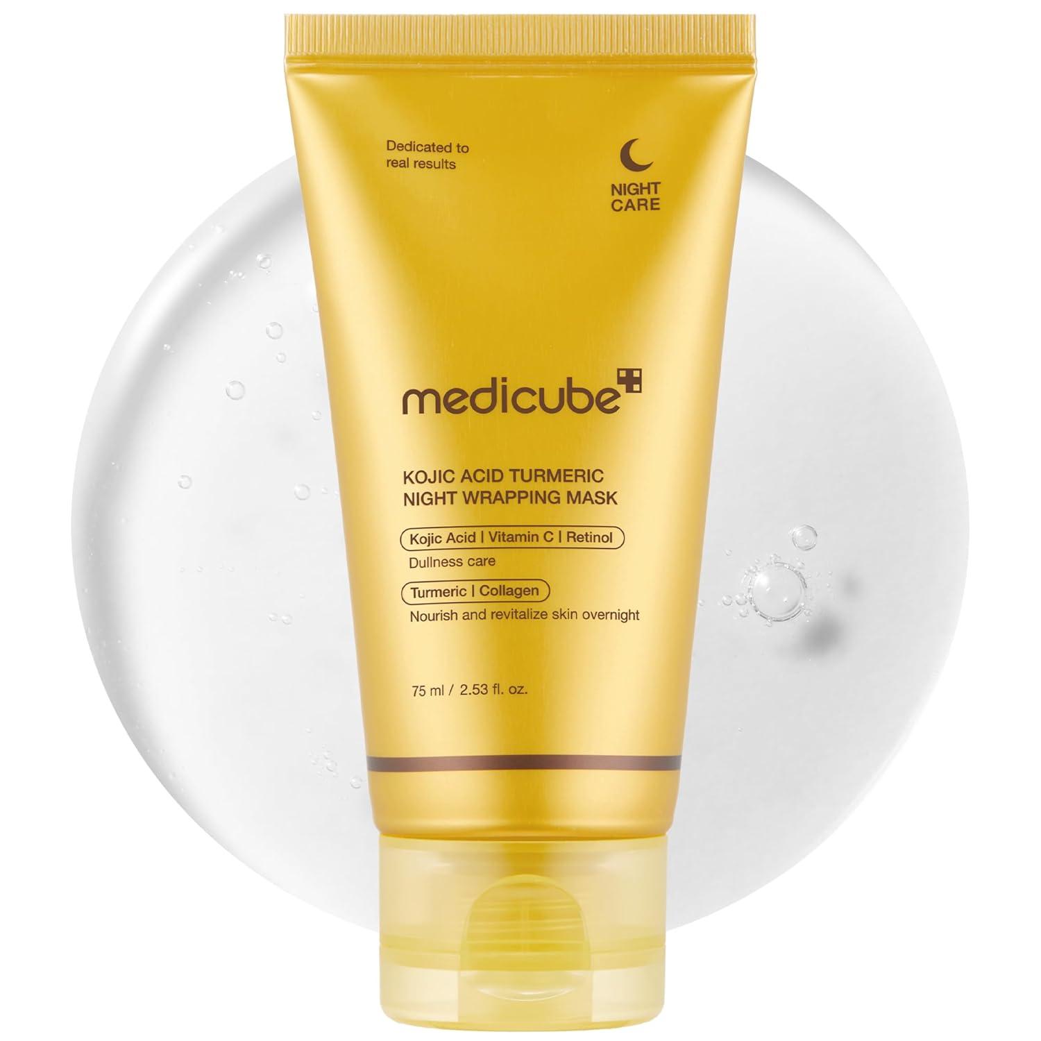 Medicube Kojic Acid Turmeric Mask Versus Aztec Secret Clay… Compared for Surprising Glow!