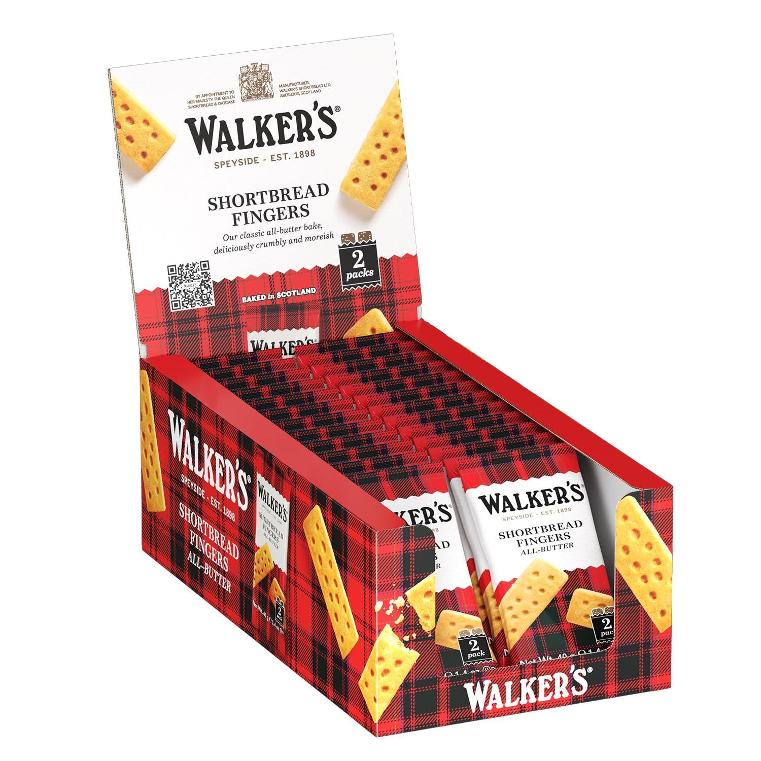 Comparing Shortbread vs Fingers: Walkers Shortbread Showdown