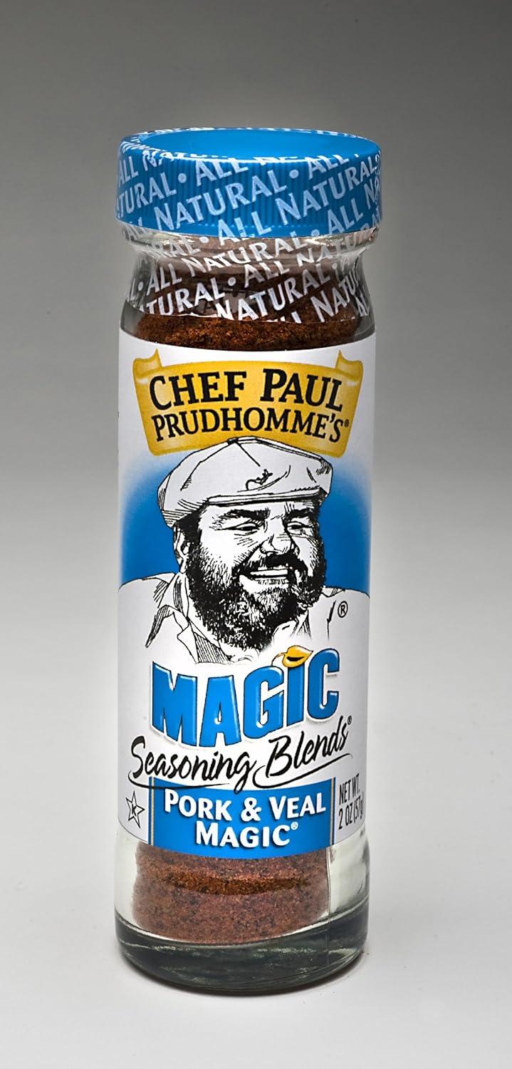 Prudhomme Magic: Pork/veal blends tested: Bold taste, convenience meets culinary use
