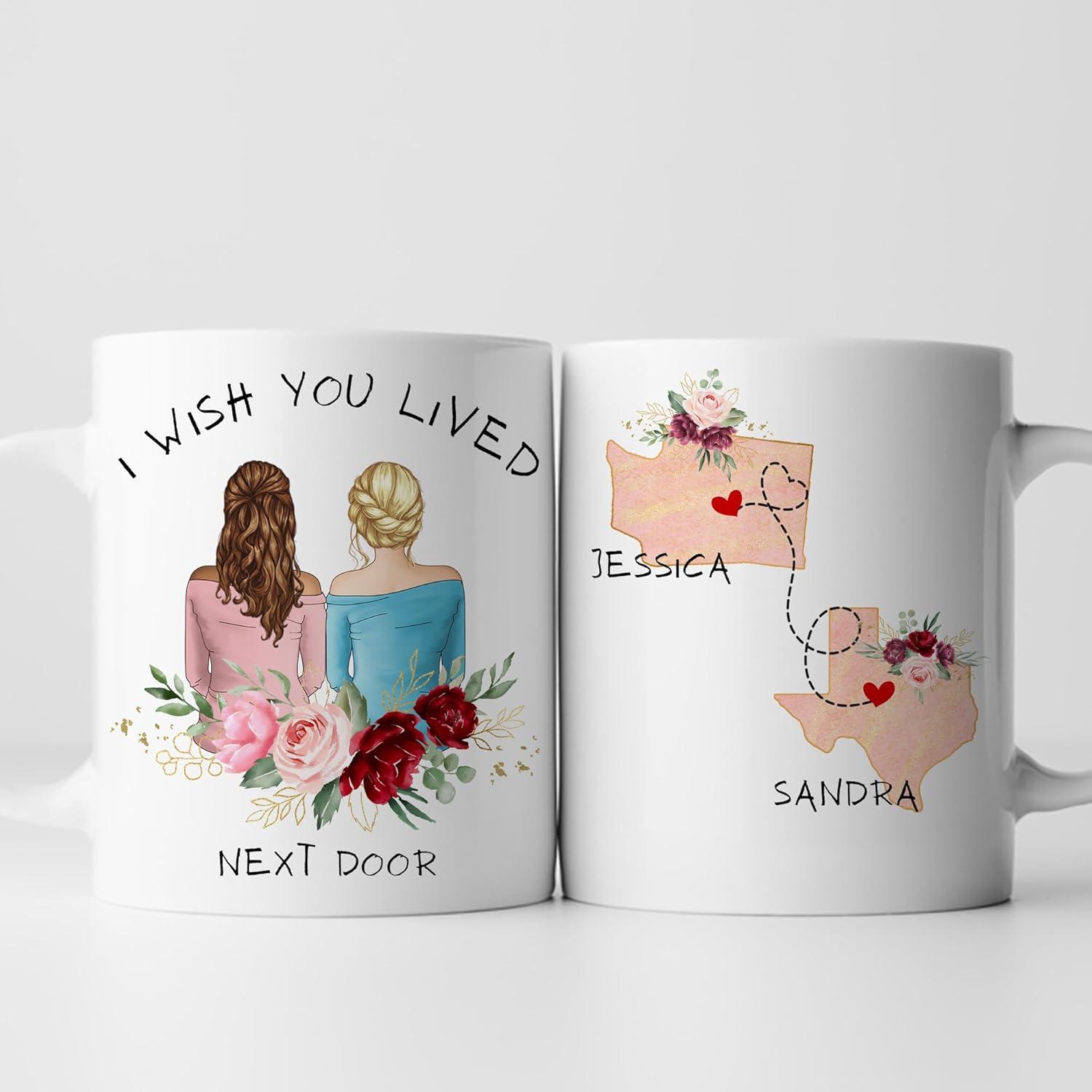 Besties' Compare: Custom BFF Mugs - Tested For Long-Distancia Friendship…