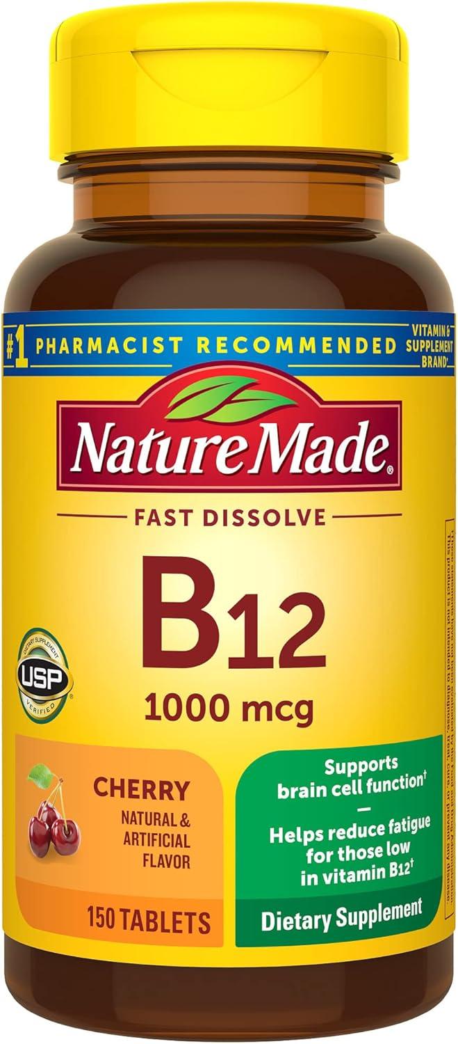 Sublingual Energy vs Tablet: Easy, Tested B12 for Savvy Buyers...150 Pack