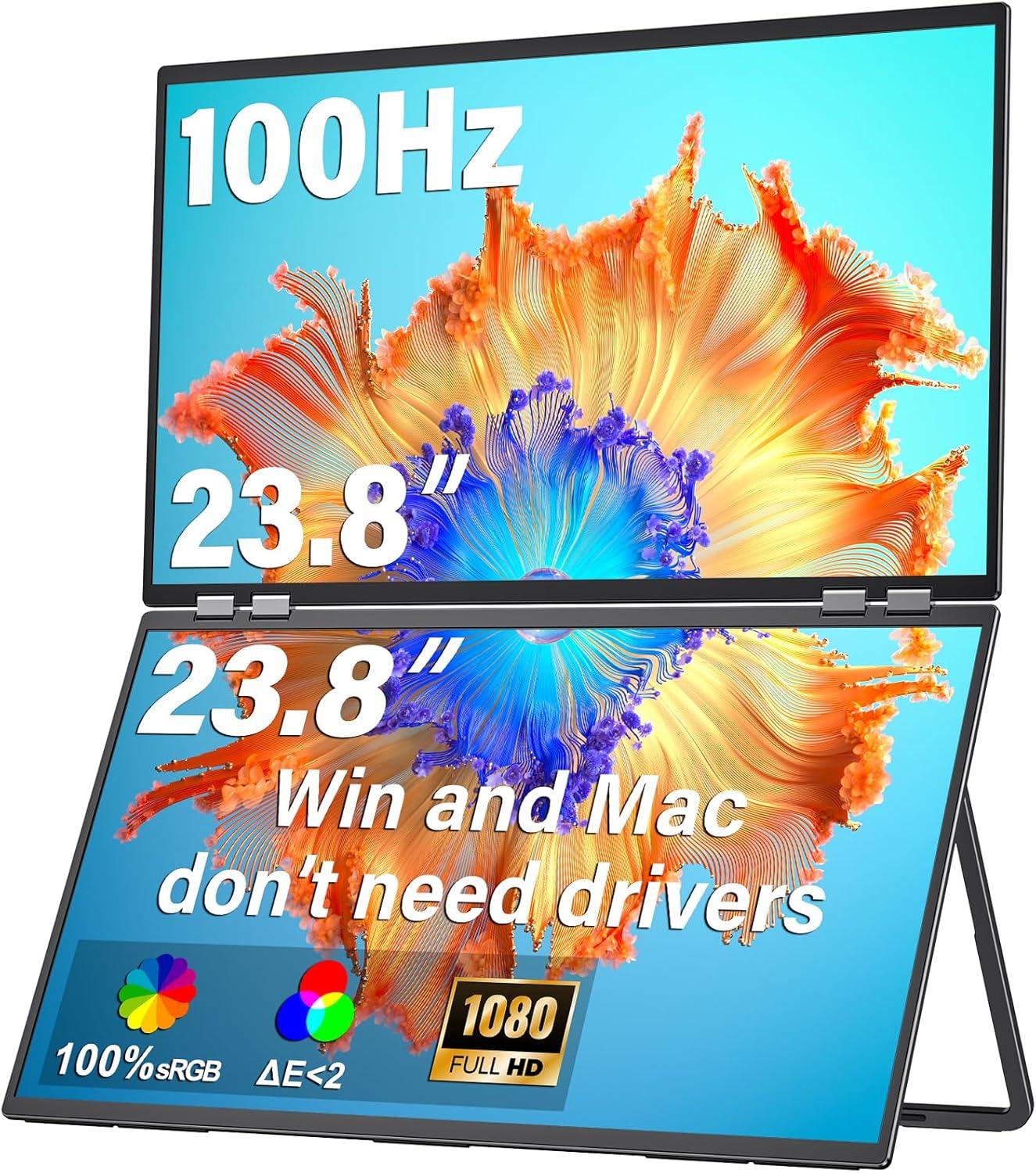 InnoView Tested: Dual HDMI-C Monitors: Surprising Angle Insights For 2024 Gaming!
