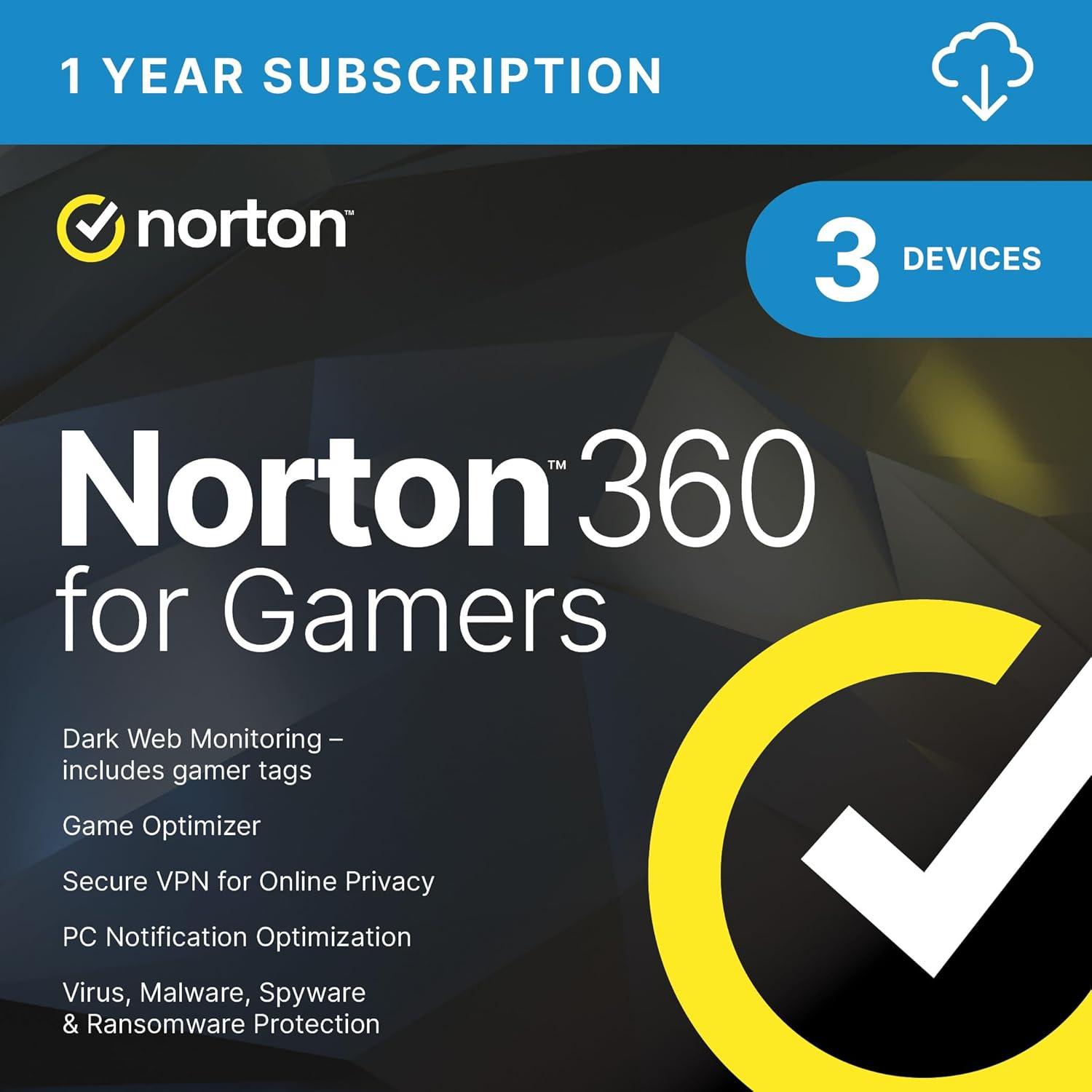 Norton 360 Gamers 24, Versus Top Protection, tested for Surprising Balance