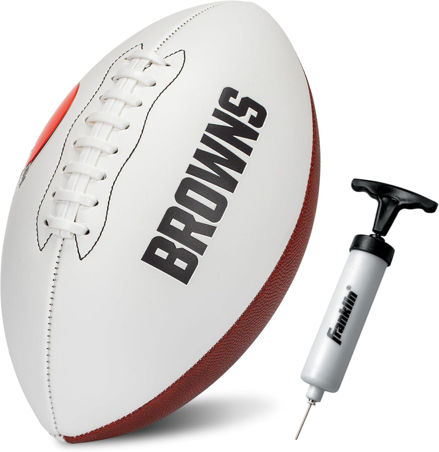 NFL Autograph Football Showdown: Tested Size + White Panels vs Fan Shop collecting intrigue