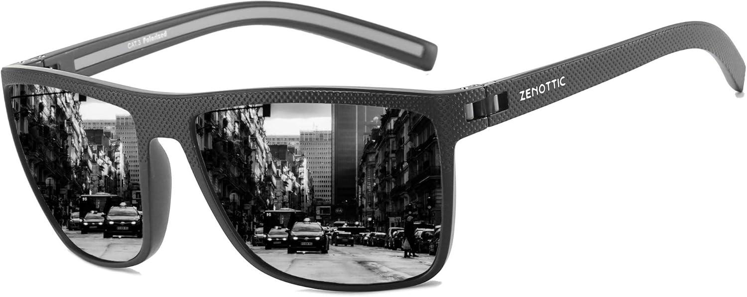 ZenOTTIC Sunglasses: Lightweight TR90 Versus Square Style, UV400 Relief... Surprising Fit For Summer!