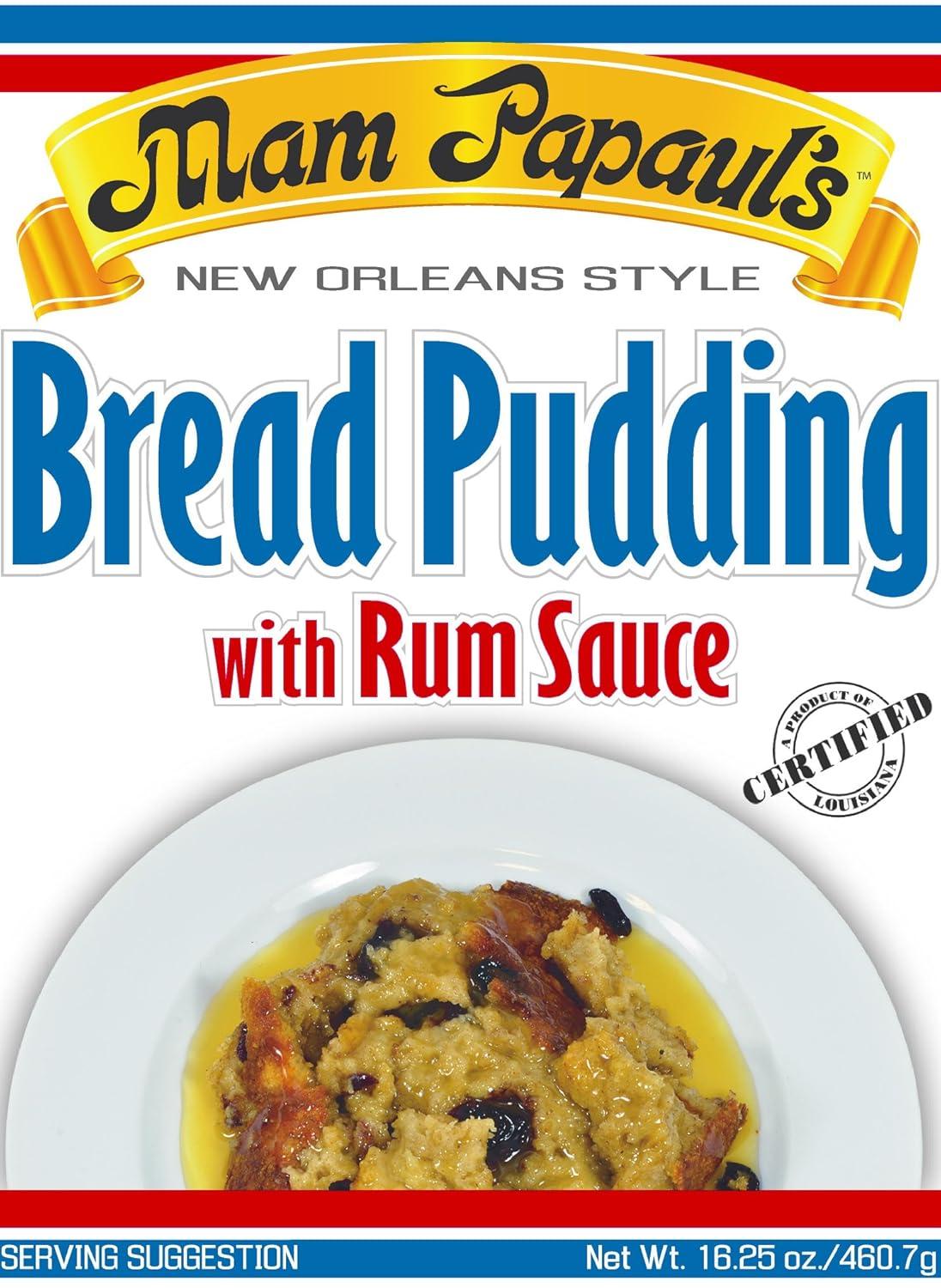 Comparing Rum-Filled, Cinnamon-Apple, & Coconut Bread Pudding Mixes Tested