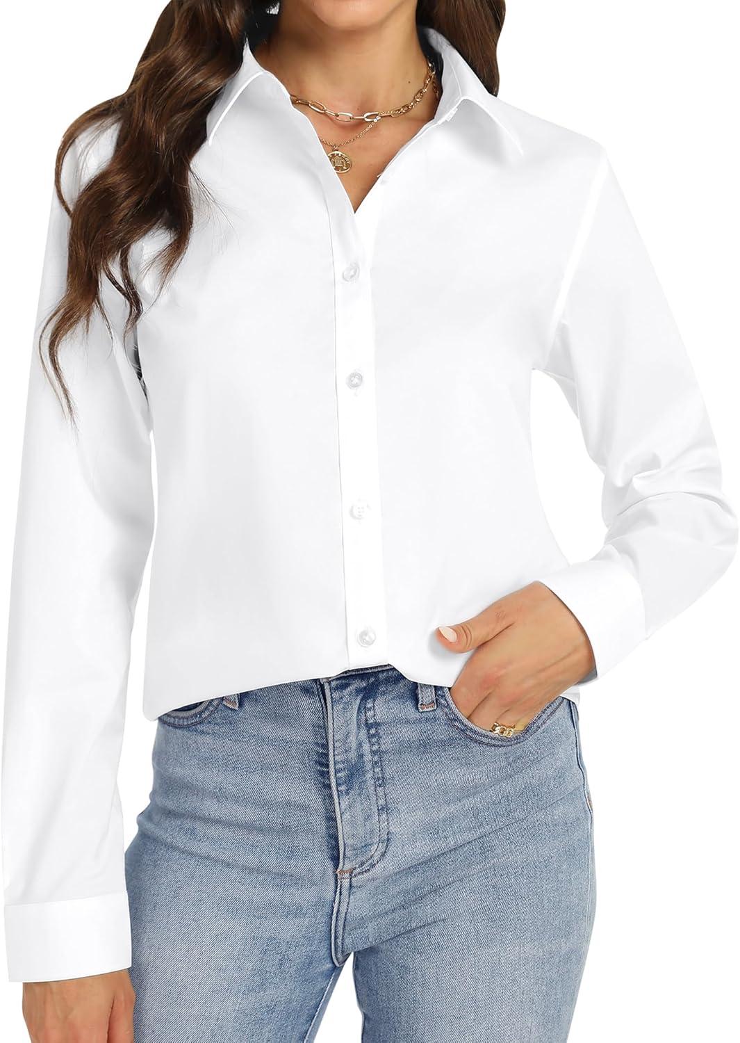 Comparing J.VER Shirts: Stretchy, Buttoned, Business-Ready Style... Shocking Comfort vs Office Trends