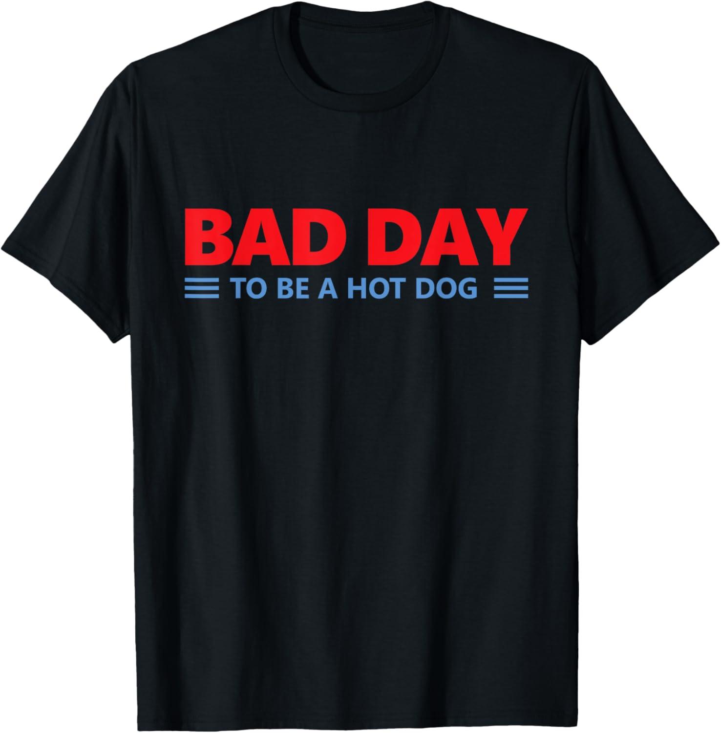 Bad Dog T-Shirt Showdown: Compared Hot Dog Versus Wiener… Fresh Fast Food Fun!
