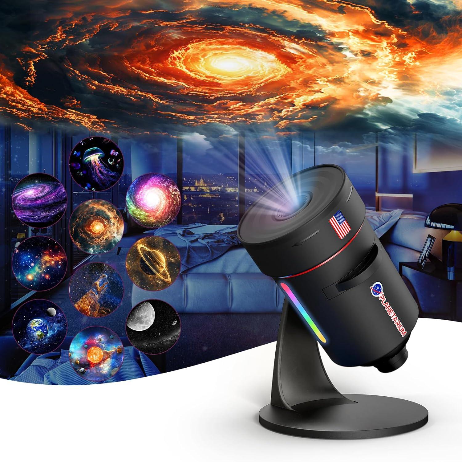 Astronomy Projector: Tested Brightness, 360° Projection, Kids' Favorite!