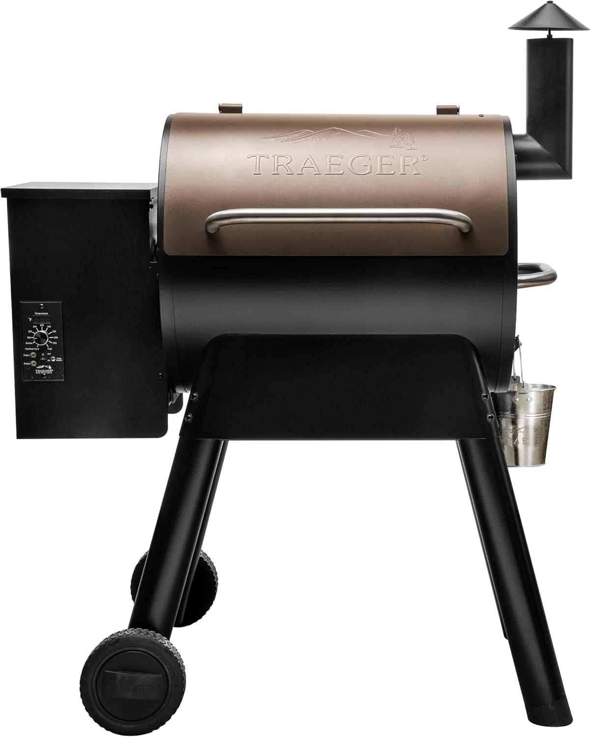 Traeger Pro 22: Tested Versus Pellet Smoker Benefits... 572 sq. in. & 18LB Hopper Insight