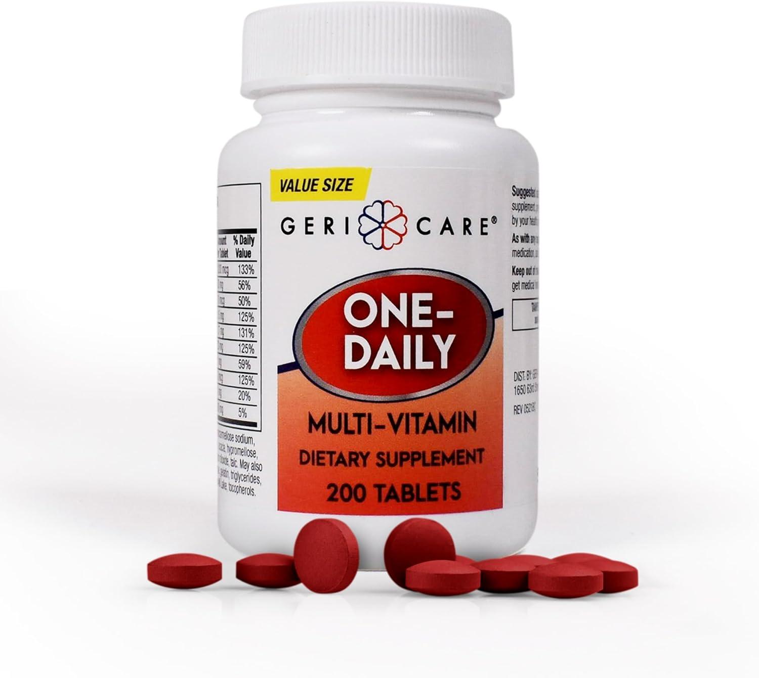Compare GeriCare's Tested Daily Vitamins vs. Trending Annual Plans
