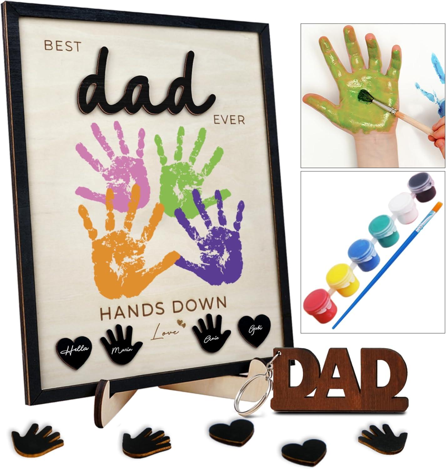 Best Dad Gift Showdown: Tested Handprint Signs T-Shirts