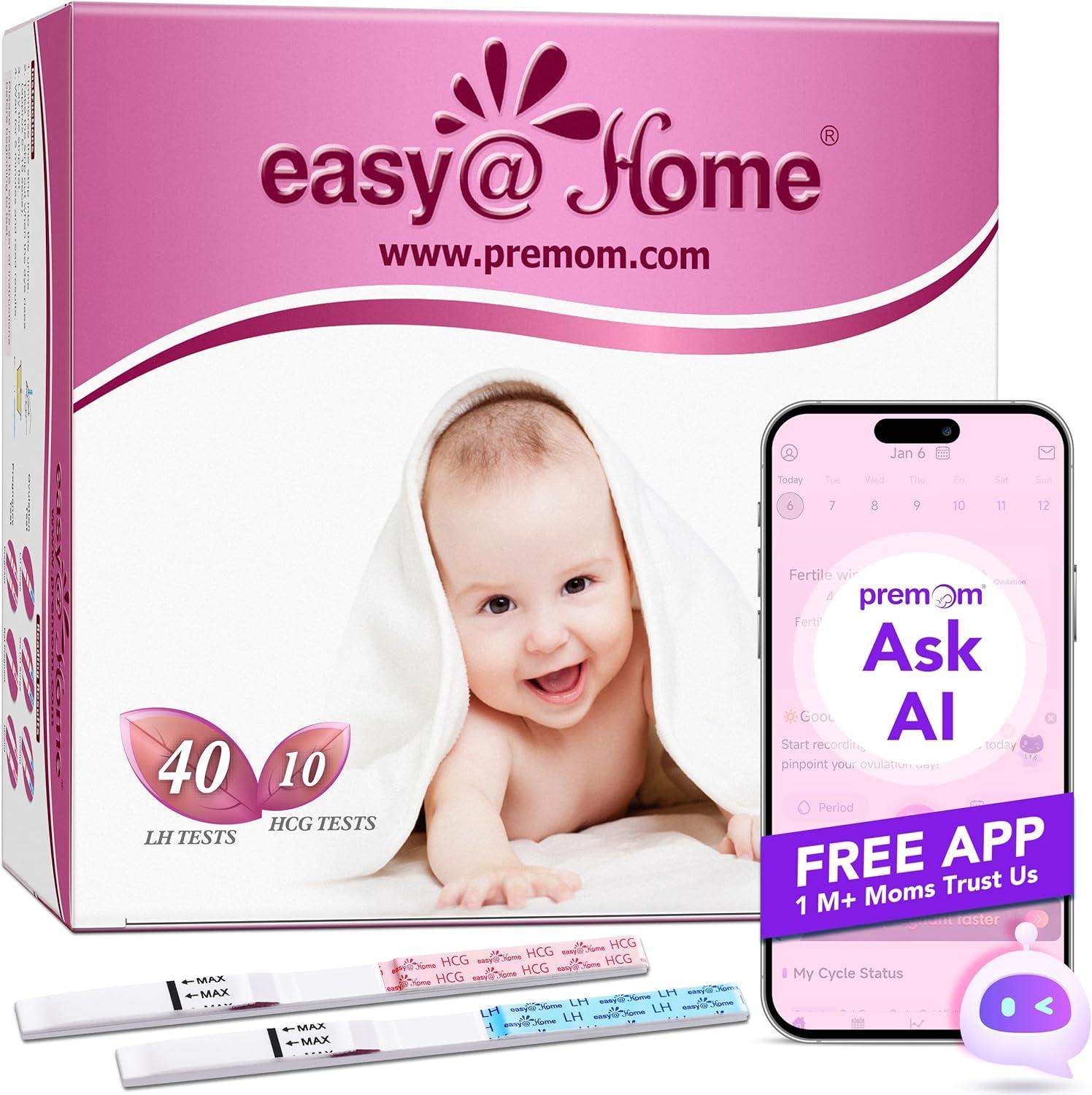 Easy@Home Ovulation Test Strips vs. Premom APP:-tested FSA Benefits & 50 Tests... A Surprising Ovulation Strategy!