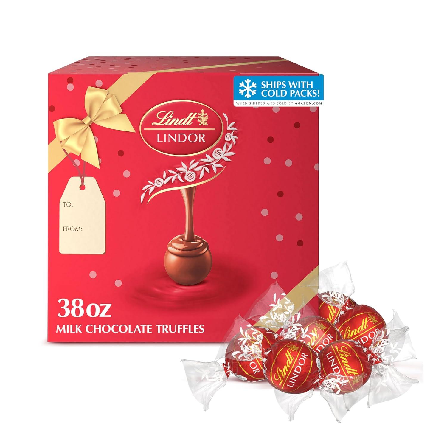 Smooth LINDOR Truffle Center Versus Candy Gift Box Compared... Ninety Are Never Enough!