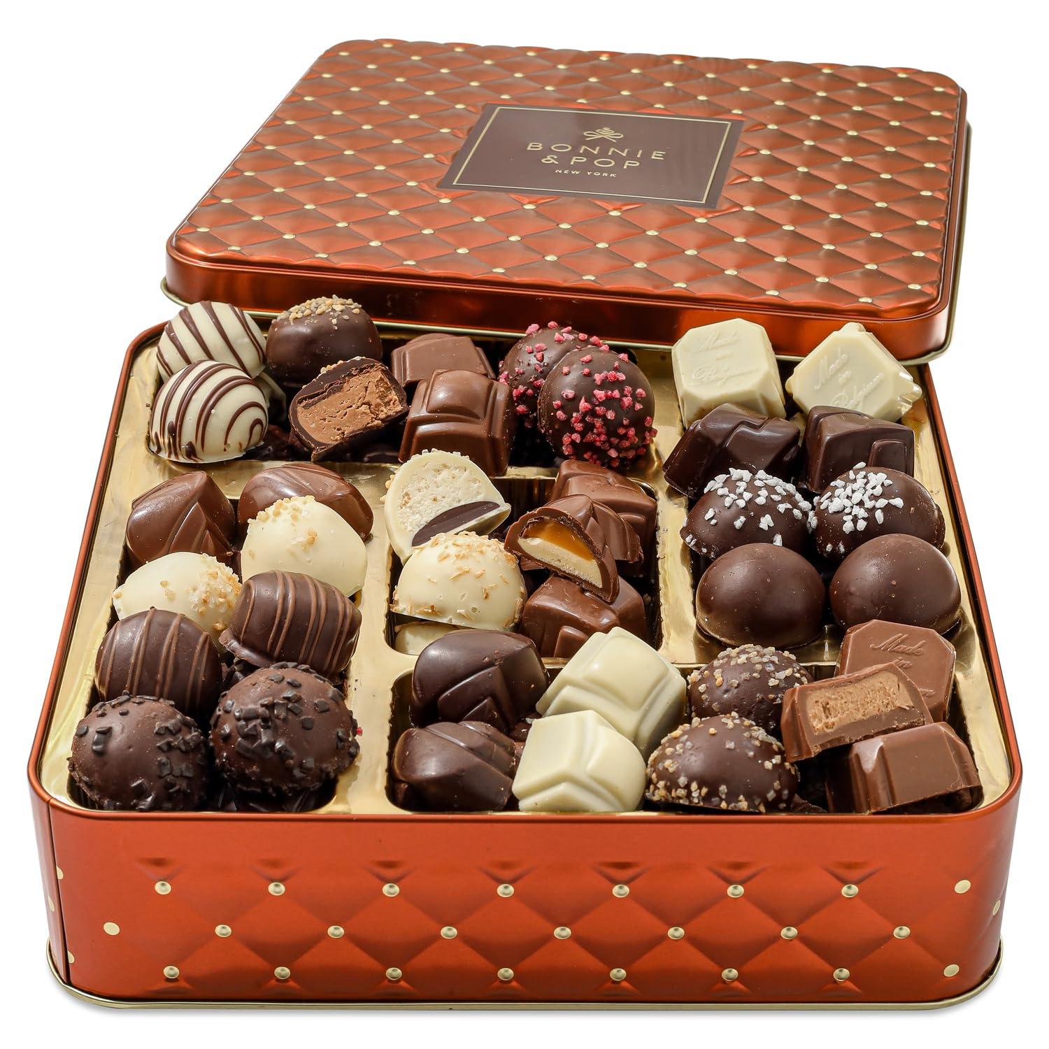 Gourmet Belgian Truffles Versus Surprising mothers Day Gift Tested For Him Her... Easy Choice!