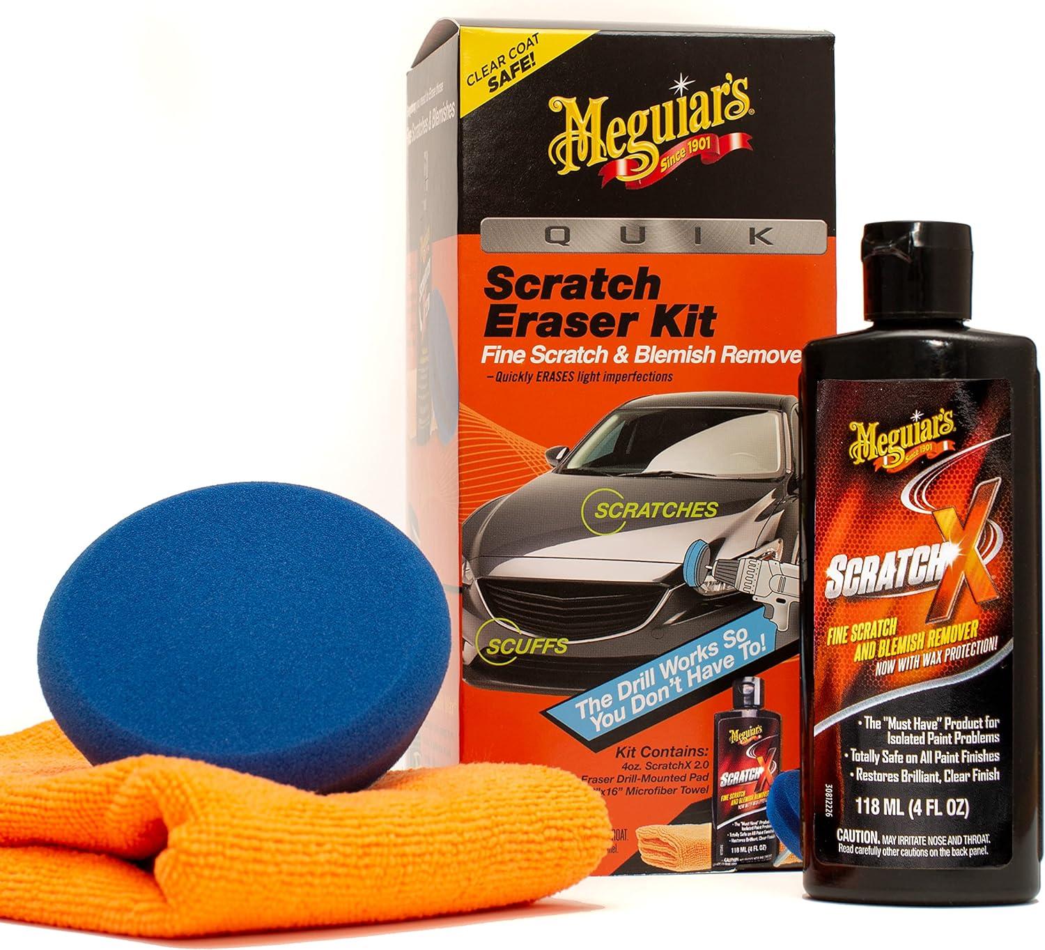 Meguiar's Scratch Fix vs. ScratchX: Tested, Surprising Car Care Insight!