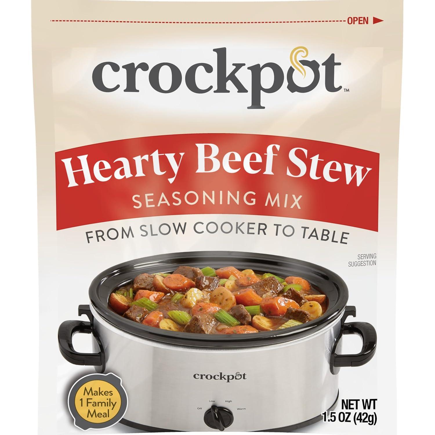 Beef Stew Seasoning Showdown: Crock-Pot Mix vs Fresh Spices... Who Wins?