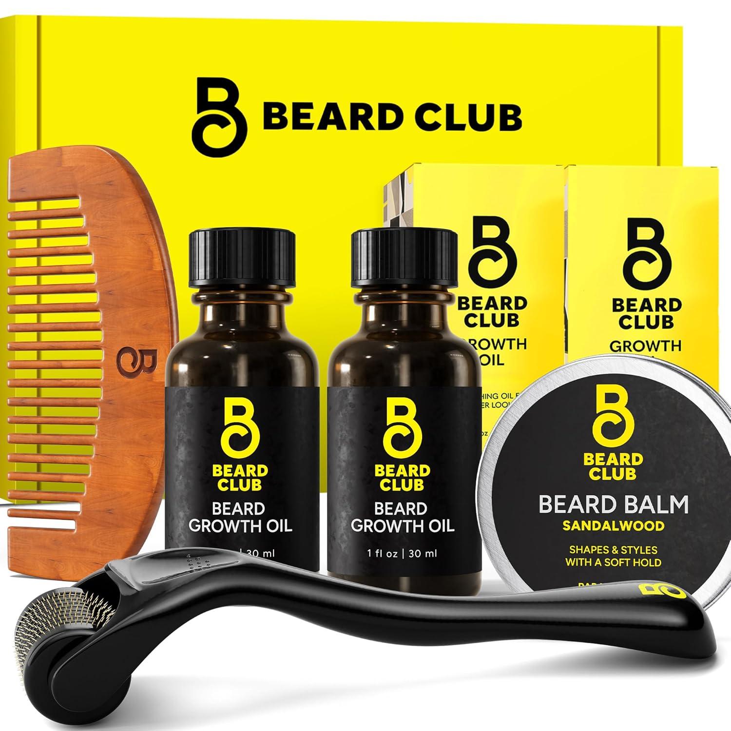 Beard Club Showdown: Surprising Growth Kit Tested (Roller, Oil, Balm)