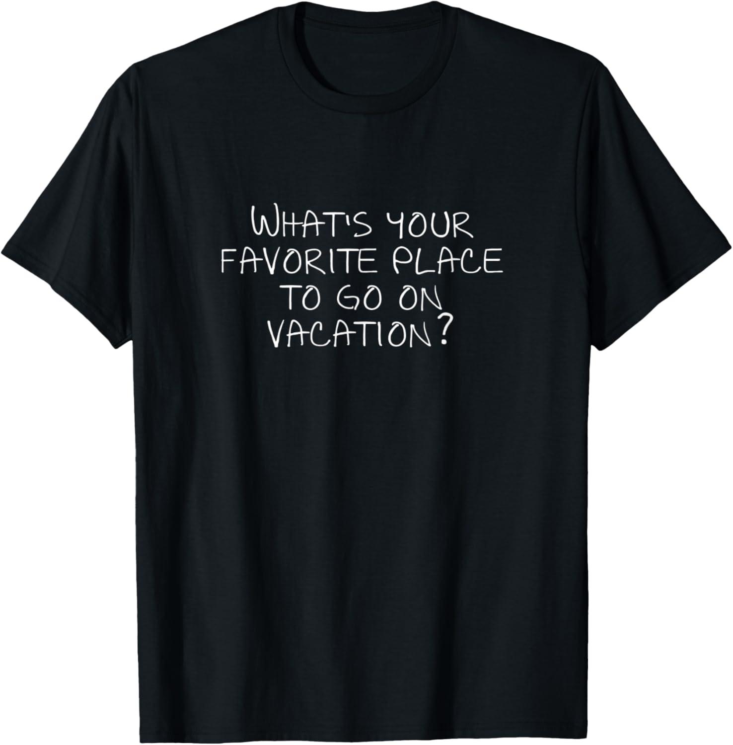 Managed- What's Your Favorite Place? T-Shirt Showdown