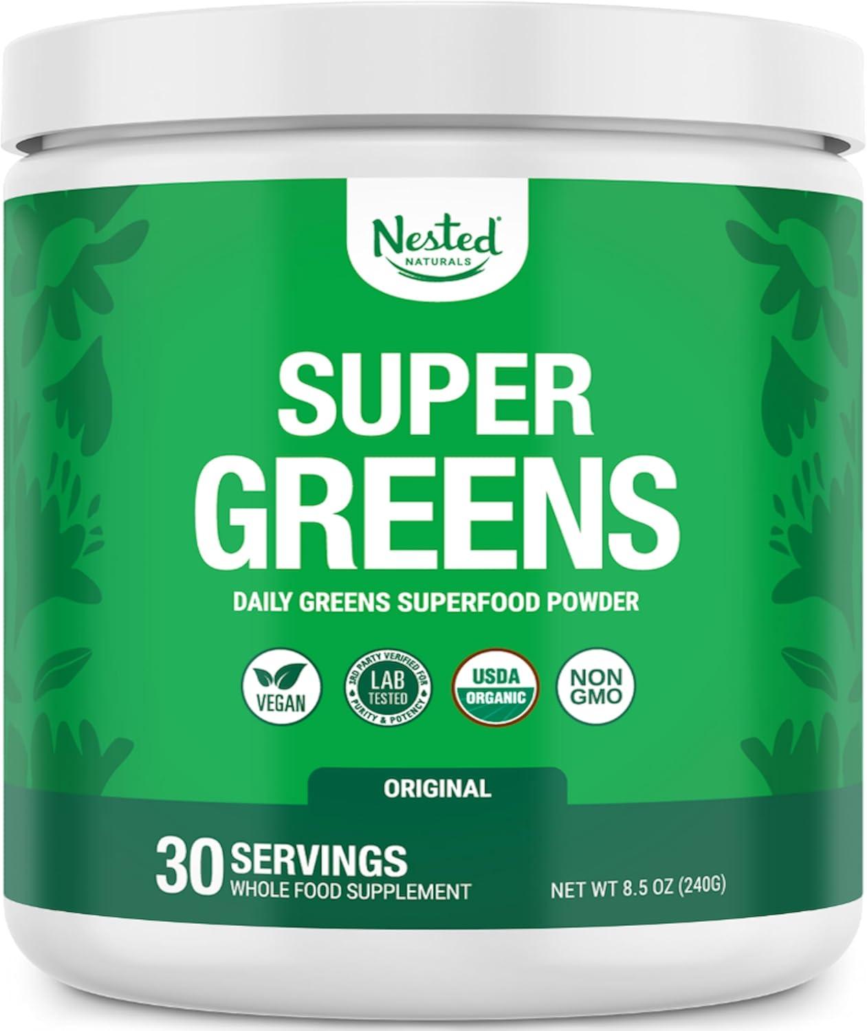 Green Showdown: Surprising Benefits Of USDA Organic Super Greens Daily…