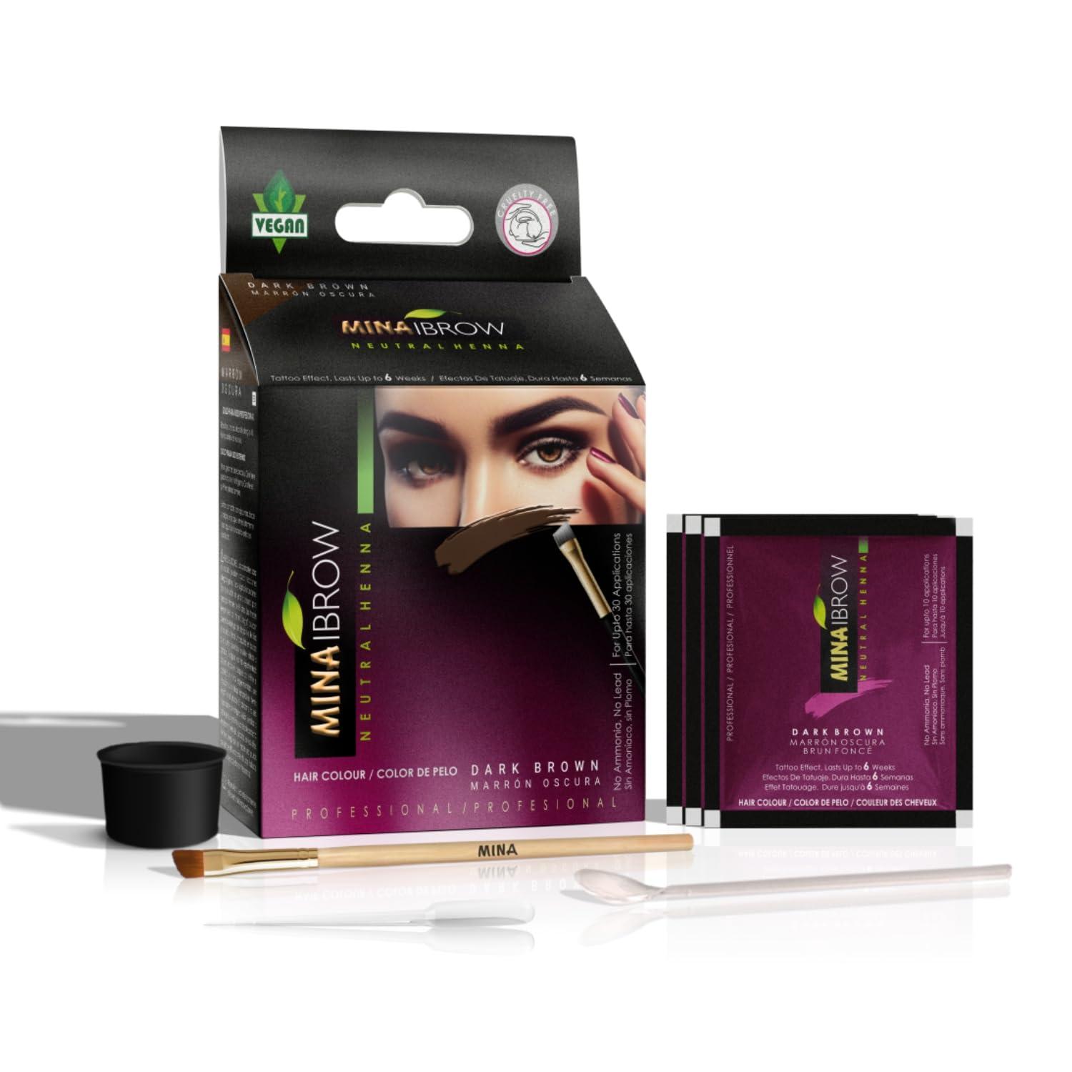 Spot-Colored Brows vs. MinaiBrow vs. %Dark Tint%... Tested, Vegan & Stunning
