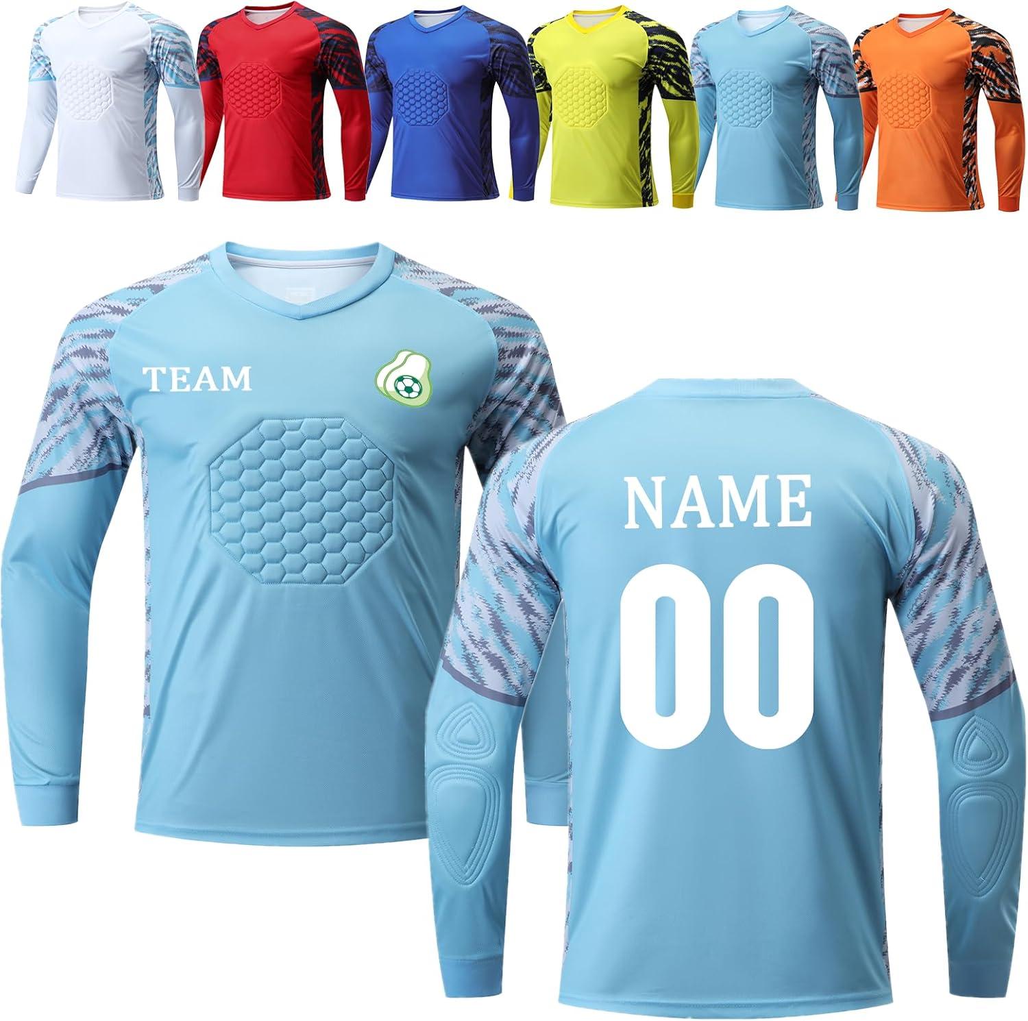 Personalized Goalie Jersey Showdown: Custom Padded, Tested For Every Keeper