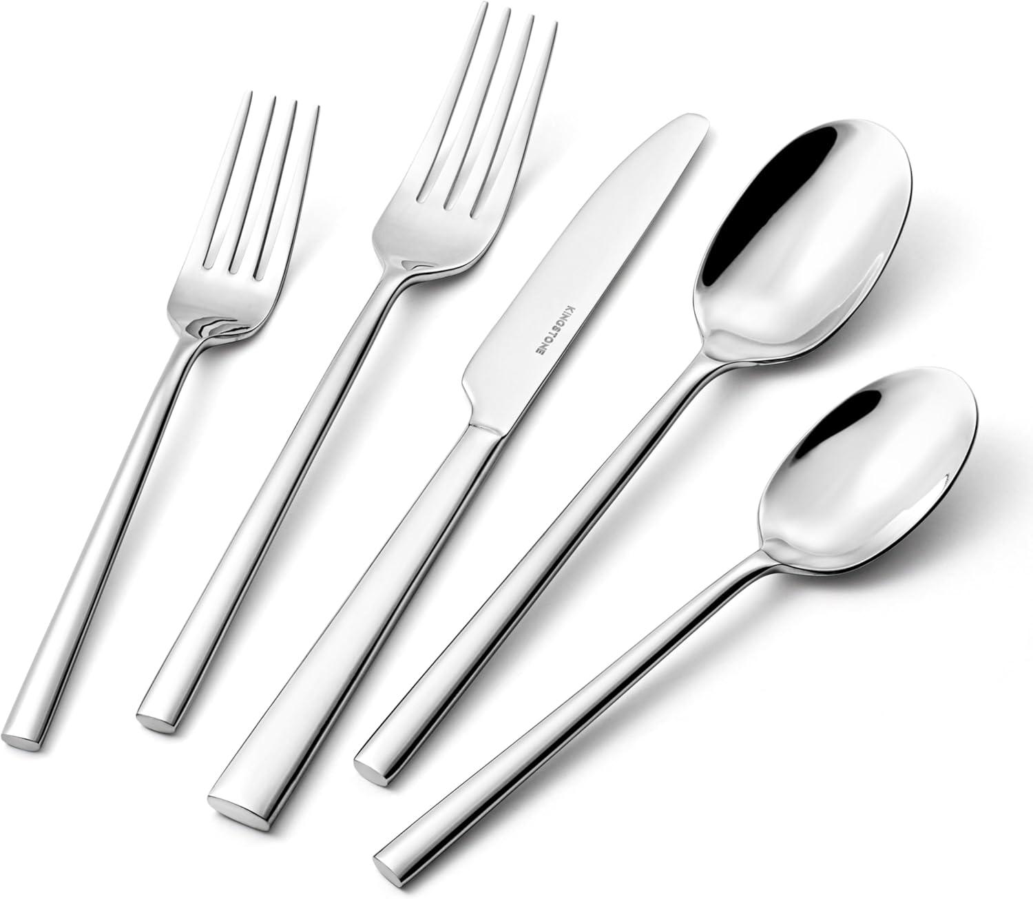 Compare KINGSTONE's Silverware Versus Trendy Sets: Tested, Shocking Value for Kitchen Care