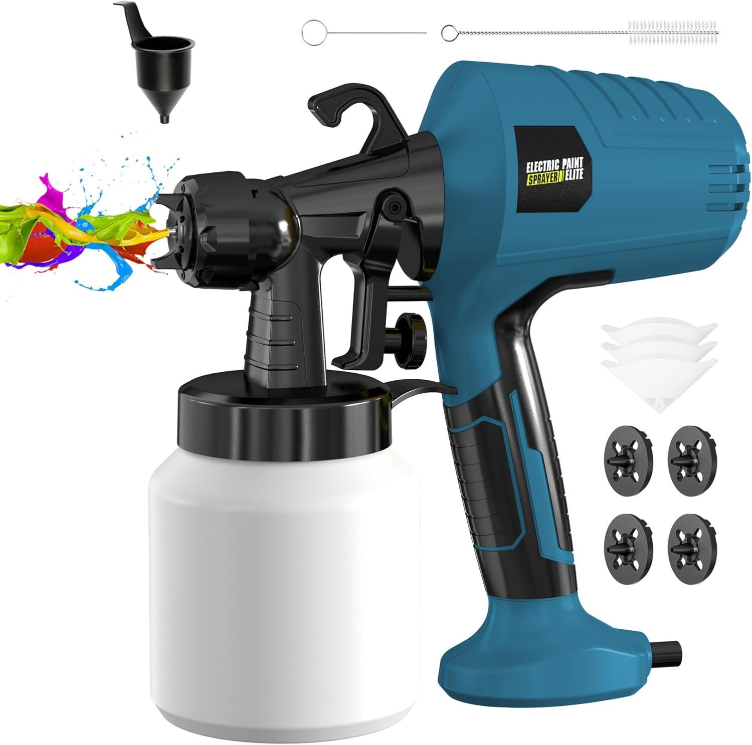 Surprising Cleanup On This Electric Spray Gun…Painted Everything!