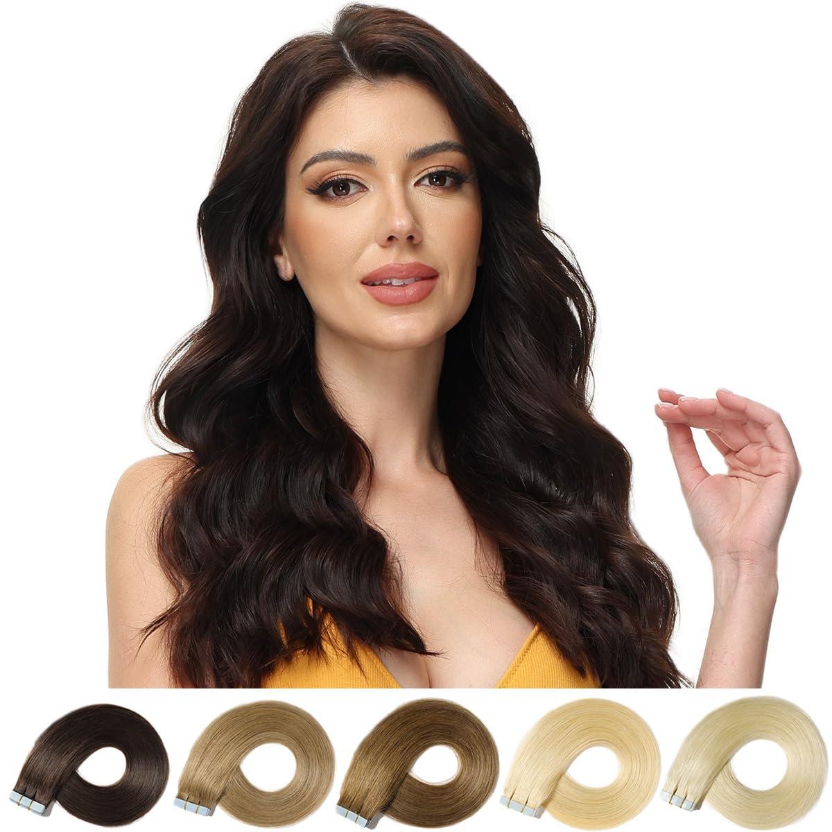 Water Wave Glue-In Hair: Surprising Ease In Purchasing Human Extensions