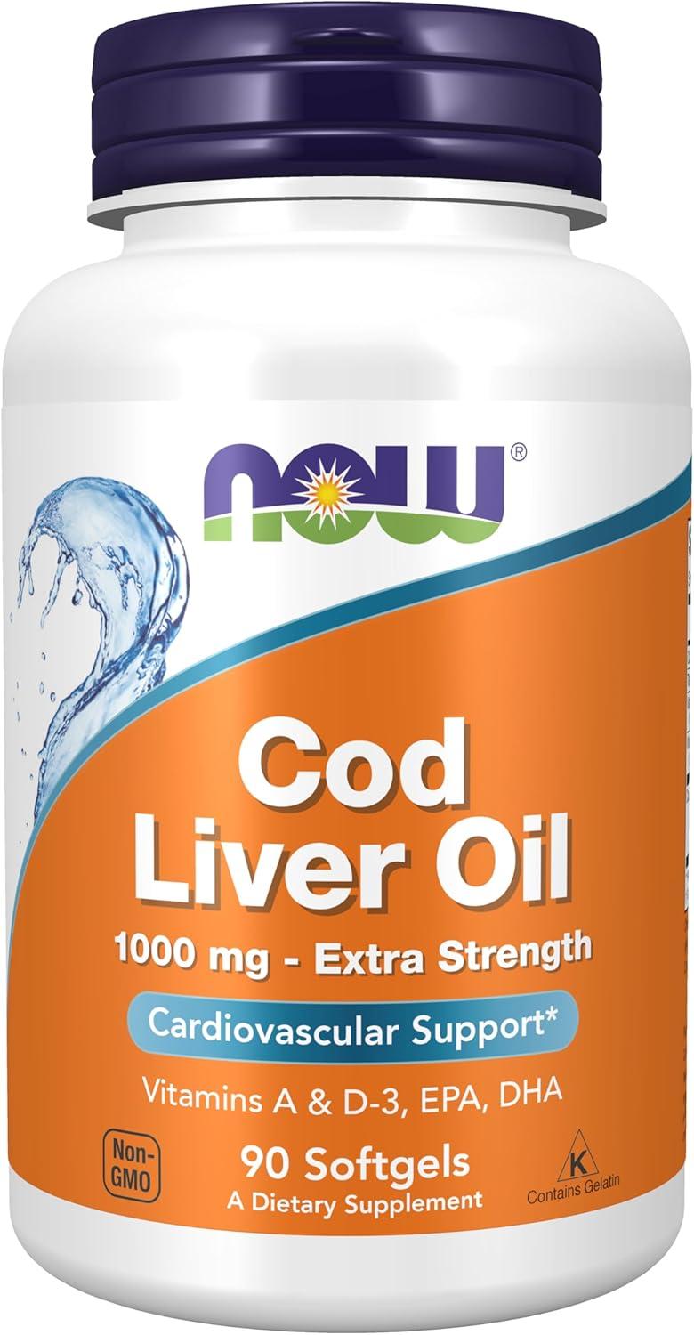 Vitamin A Boost Versus Omega Rich Cod Liver Oil - NOW Showdown!