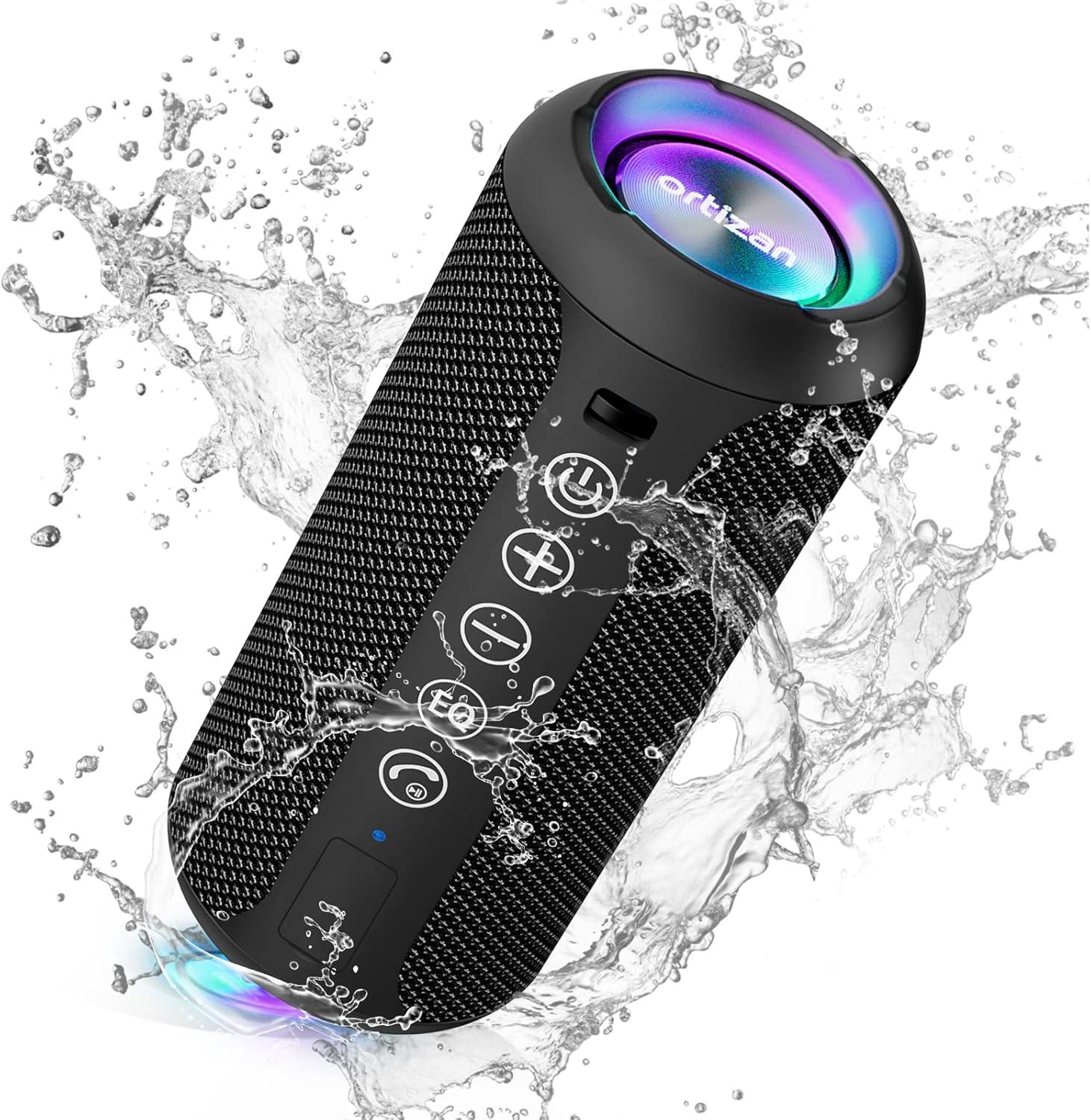 Ortizan Speaker: Waterproof, Bass Tested, Versus Outdoor Use... Surprising Sound!