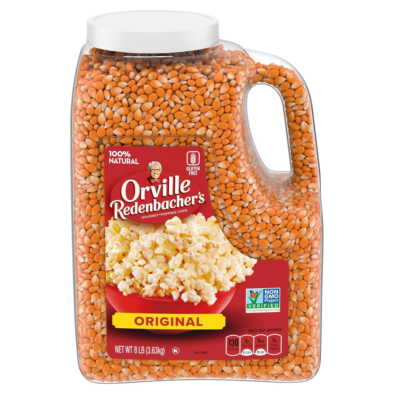 Orville Redenbacher's Gourmet Tested Versus Trendy Benefits... 8 LB Popcorn Adventure