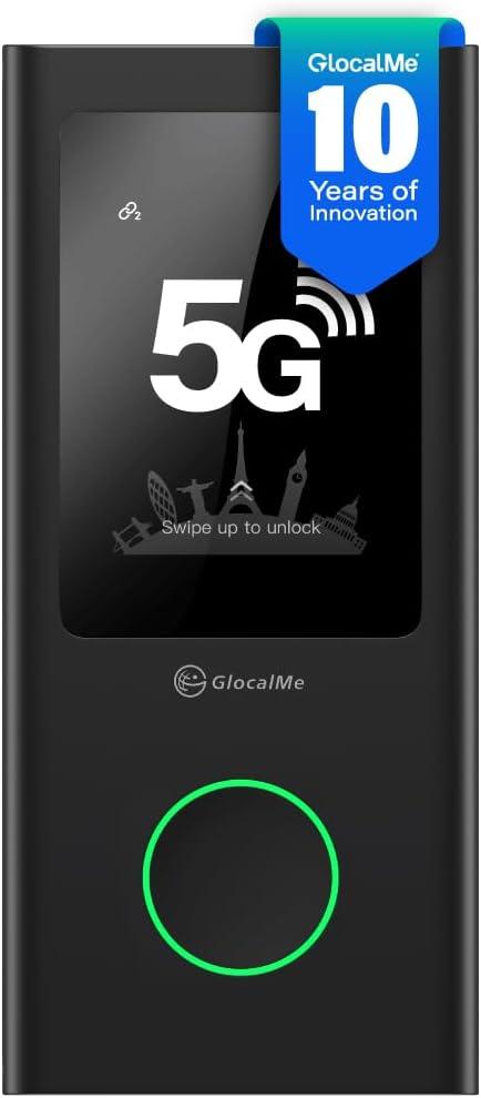 Surprising Insight: GlocalMe Air 5G Hotspot vs. Travel Needs in 200+ Countries… Fast, No SIM, 16 Devices!