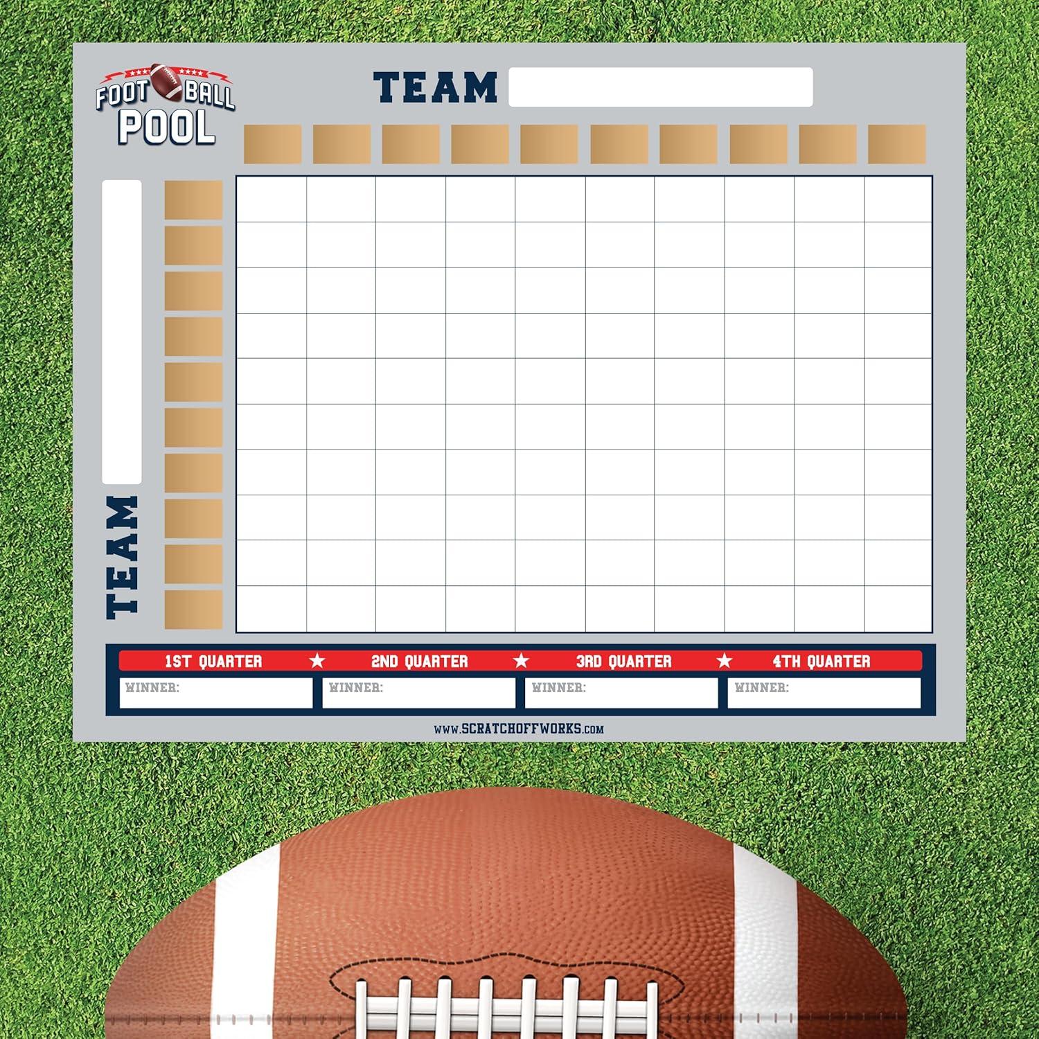 Football Squares Scratch-Offs Compared: Superbowl Pool’s Surprising Edge!