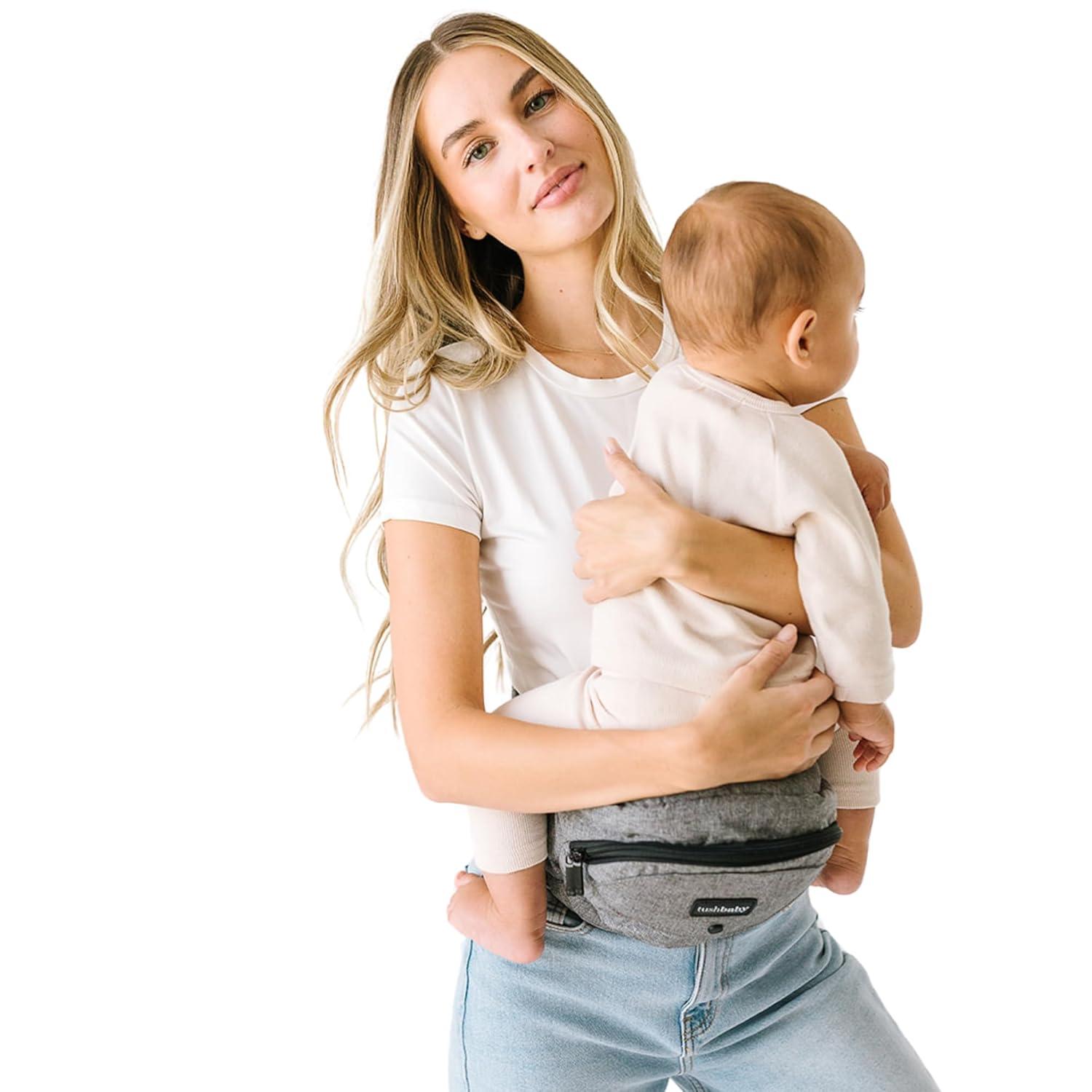 Hip Carrier Showdown: Tushbaby Grey Vs. Competitor: Tested Ease, Storage, Best Baby Gear!