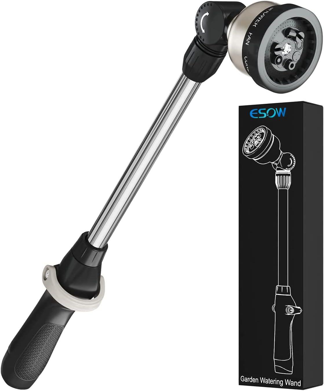 Surprising Showdown: ESOW Garden Wand's Versatile Patterns... Pros vs. Cons (Metal Nozzle, 9 Modes)... Perfect Spring Trend