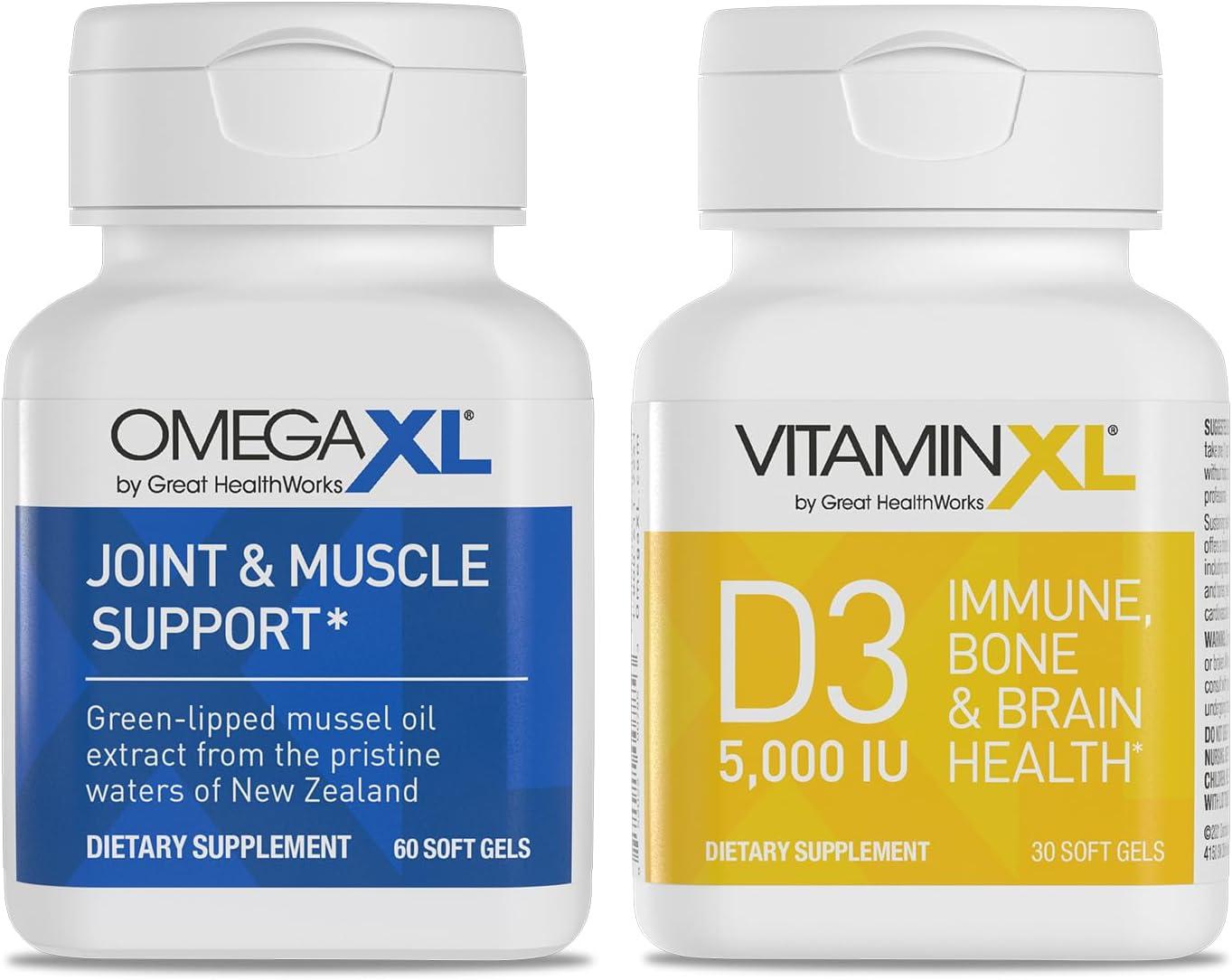 OmegaXL vs. VitaminXL: Tested Joint & D3 Support... Surprising Insights!