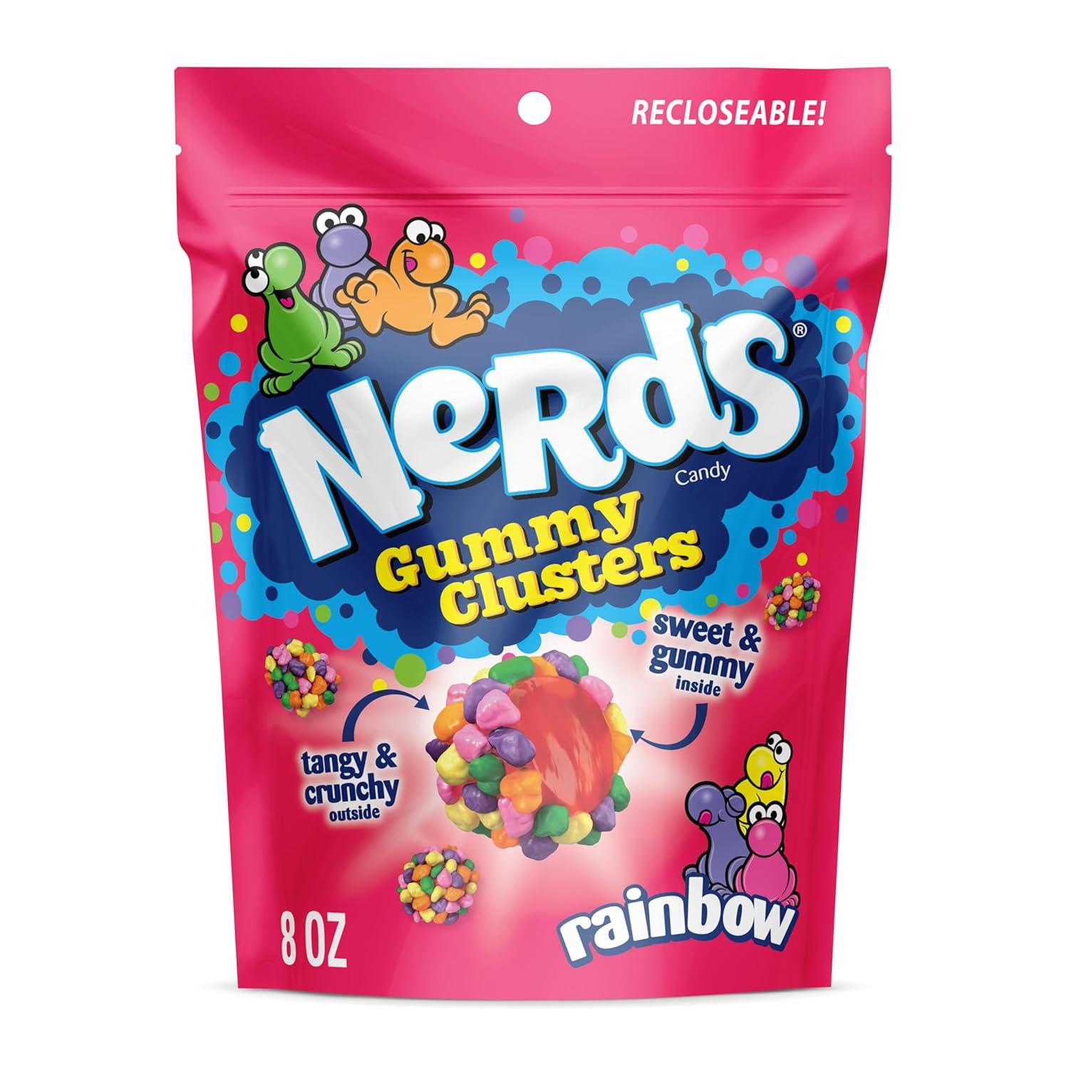 Nerds Clusters Crunchy Versus Gummy Rainbow Tested… Surprising Sweet Share!