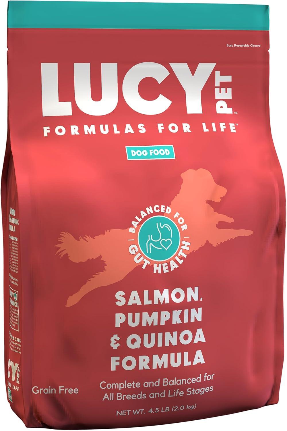 Lucy Pet Salmon-Pumpkin Dog Food vs. Quinoa: Digestive Showdown...Really Works!