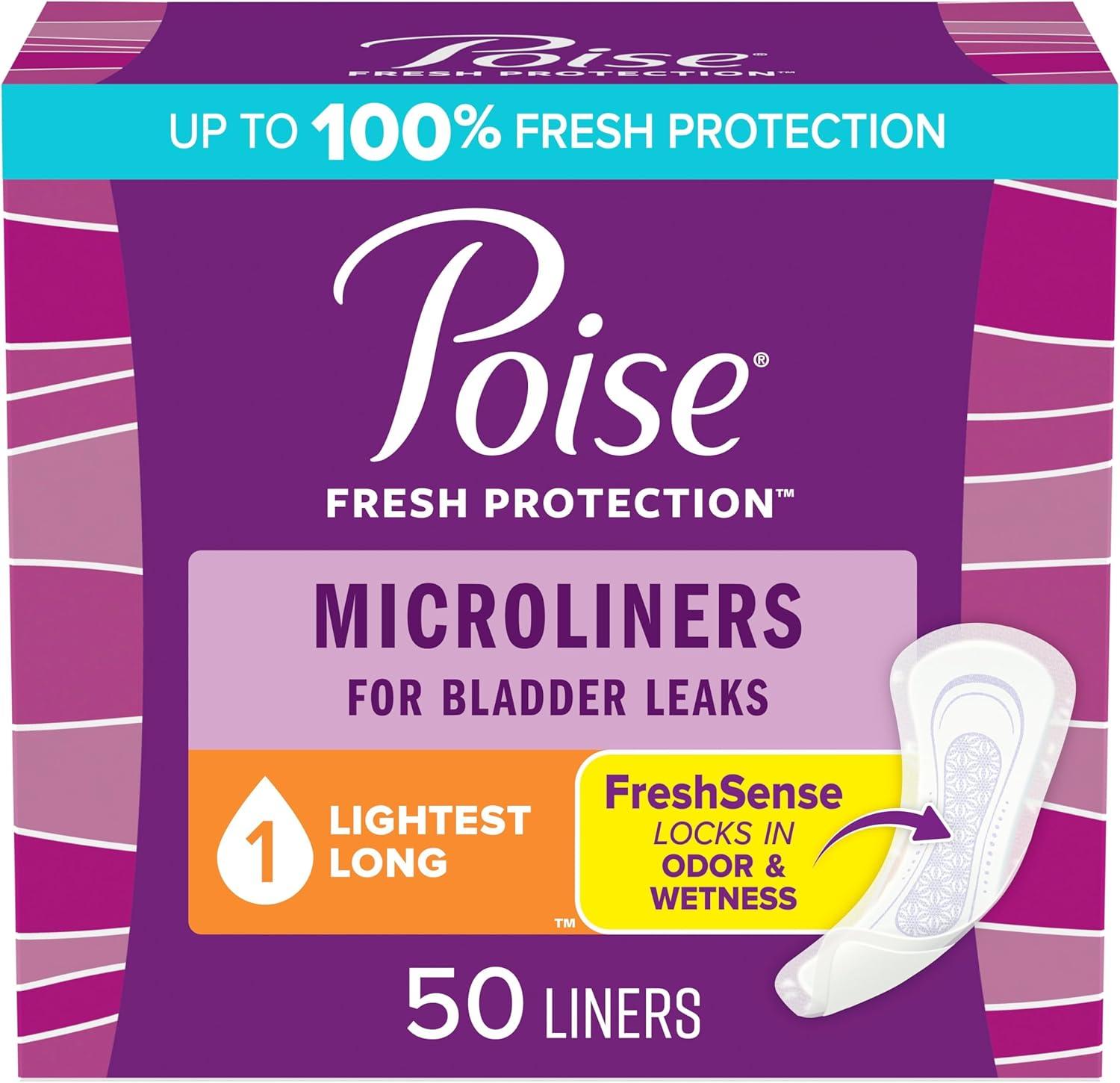 Comparing Poise Liners: Surprising Light Absorbency Powers...More Than You Think
