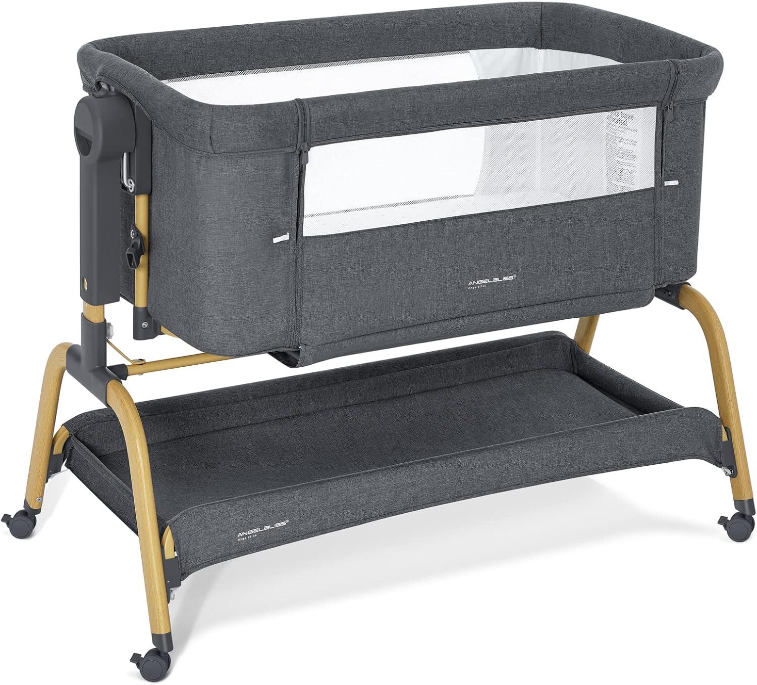 AngelB hassle-free Bassinets vs Crib’s tested mobility… Newborn Bed find amazing ease